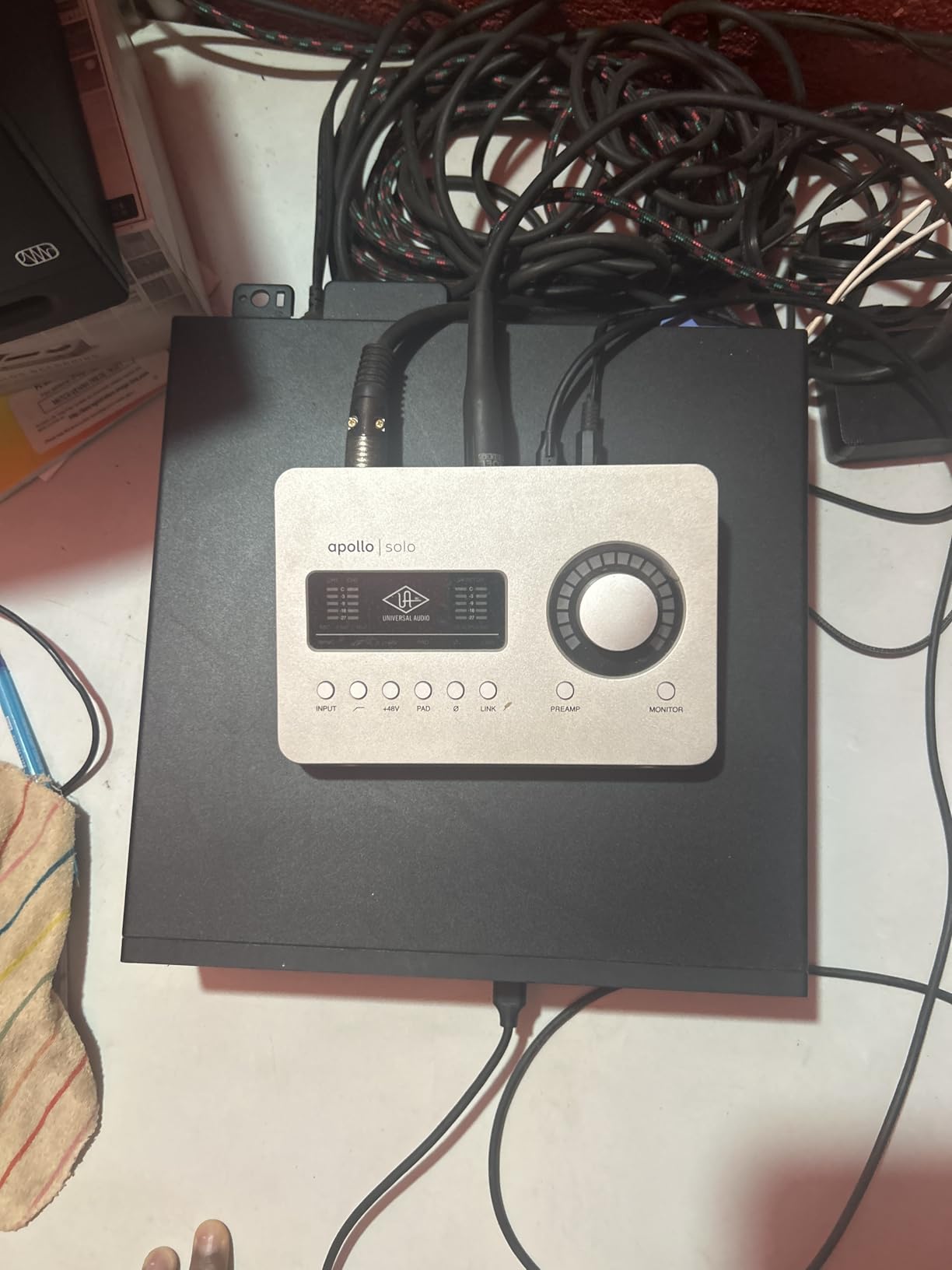 Universal Audio Apollo Solo Heritage Edition Thunderbolt 3 Audio Interface customer photo 2