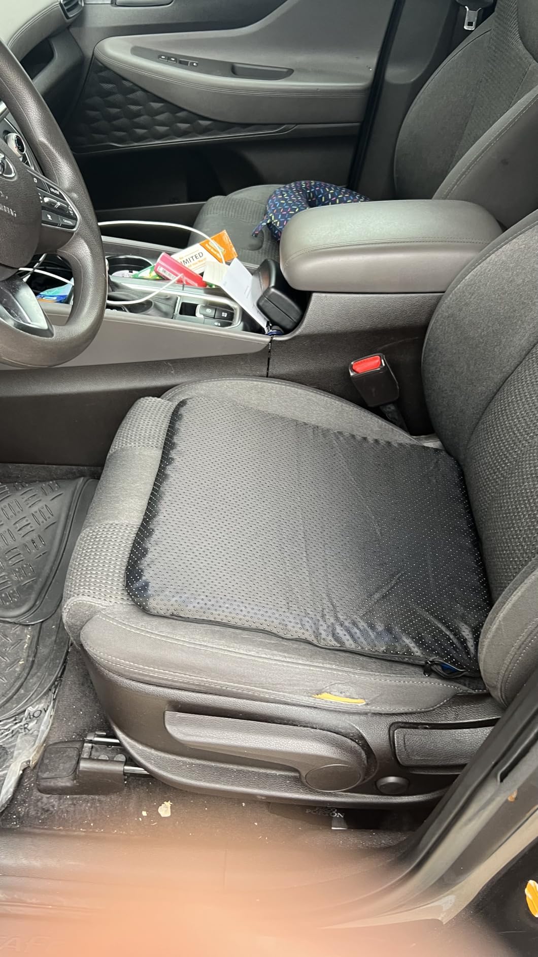 SelectSoma Gel Seat Cushion for Long Sitting, Pressure Relief for Sciatica, Tailbone, Coccyx & Back Pain customer photo 1