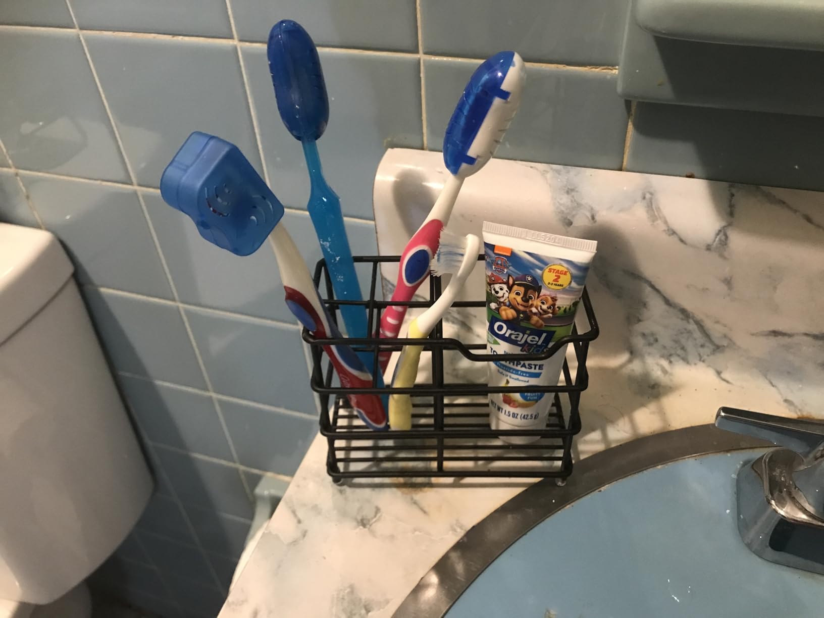 Toothbrush Holders for Bathrooms 304 Stainless Steel Quick Drying Black | Heavy Duty Sturdy Durable Toothpaste Holder Bathroom Organizer Storage customer photo 2