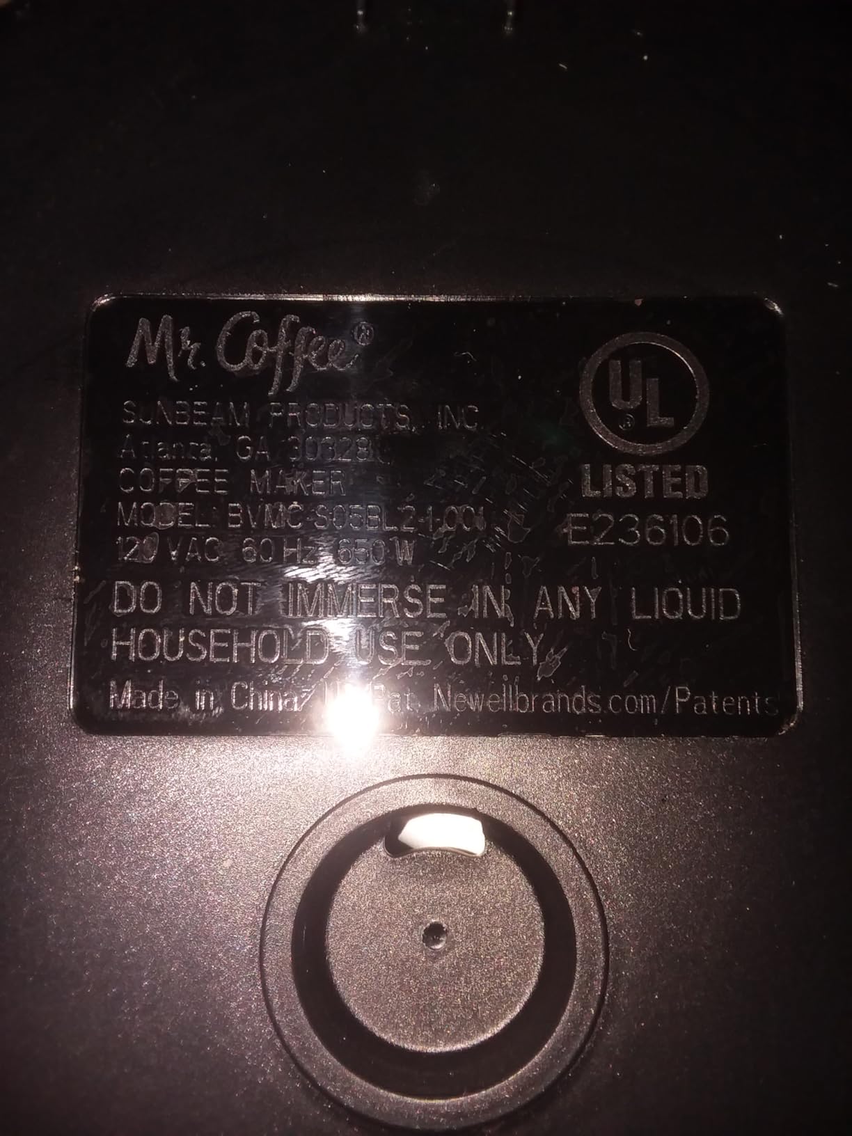 Mr. Coffee 2134286 ® 5-Cup Mini Brew Switch Coffee Maker, White customer photo 2