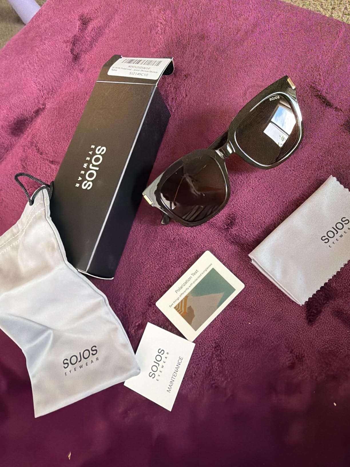 Polarized Sunglasses for Women Men Trendy Square Large Sun Glasses SJ2149 customer photo 2