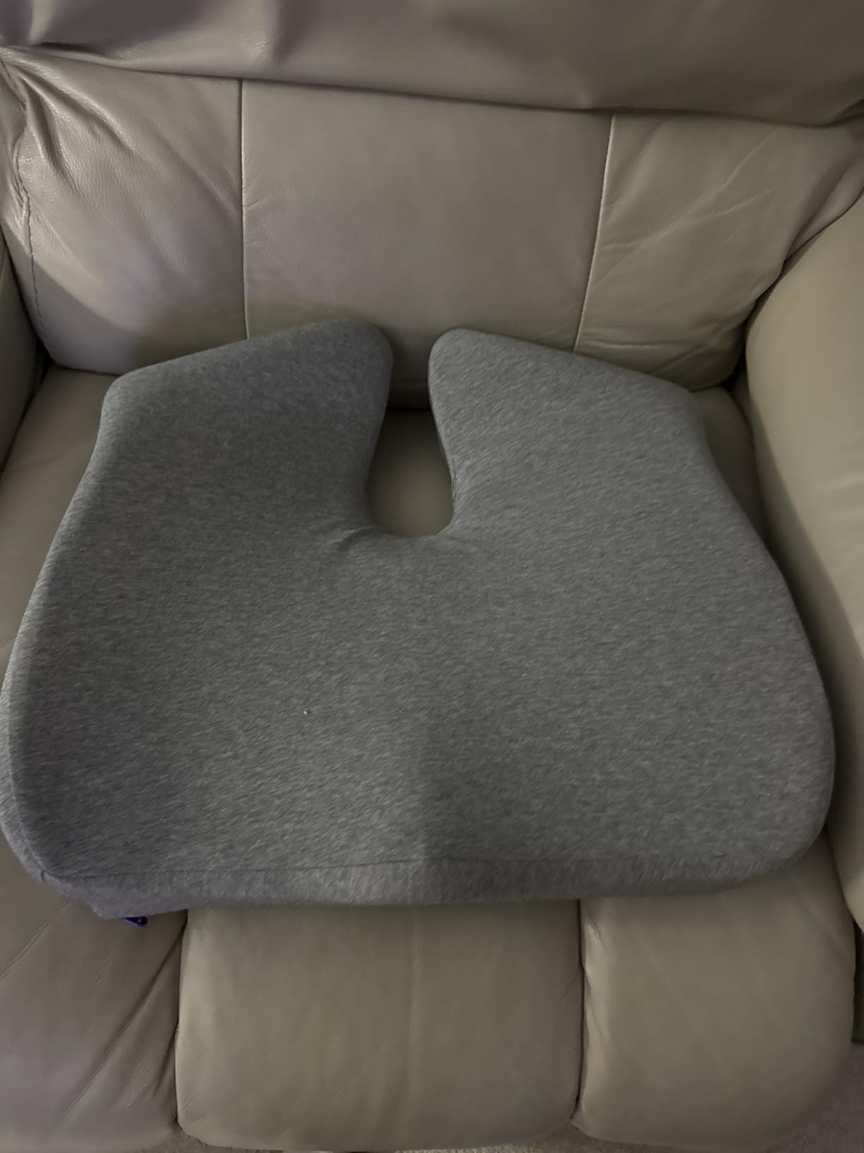 C CUSHION LAB Patented Pressure Relief Seat Cushion for Long Sitting Hours on Office/Home Chair, Car, Wheelchair - Extra-Dense Memory Foam for Hip, Tailbone, Coccyx, Sciatica - Wellness Green customer photo 1