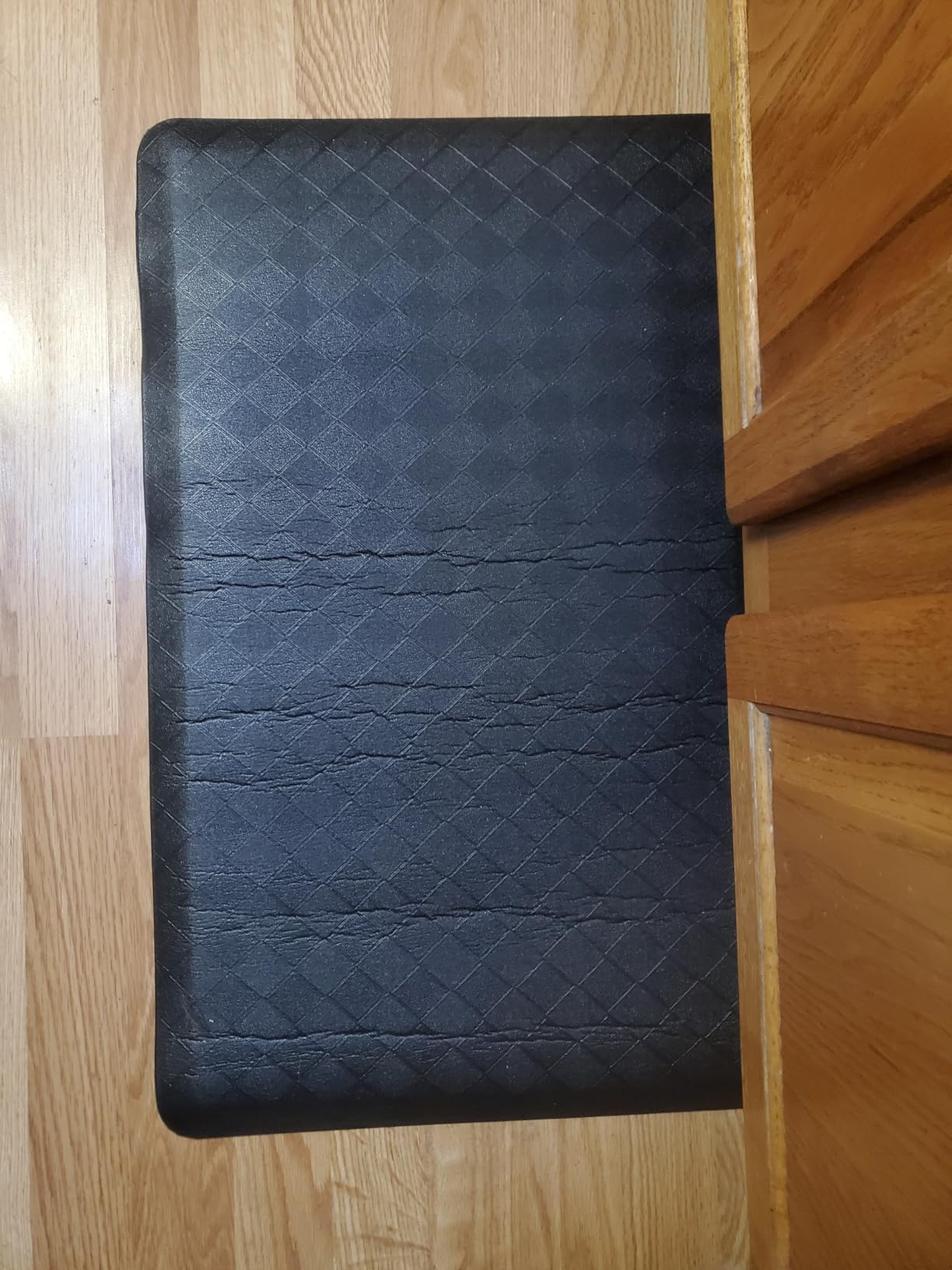 HappyTrends Kitchen Mats for Floor Cushioned Anti-Fatigue Kitchen Rugs | Thick,Soft and Waterproof Non-Slip Mats and Rugs Heavy Duty Ergonomic Comfort Rug for Floor,Office,Sink,Laundry customer photo 1
