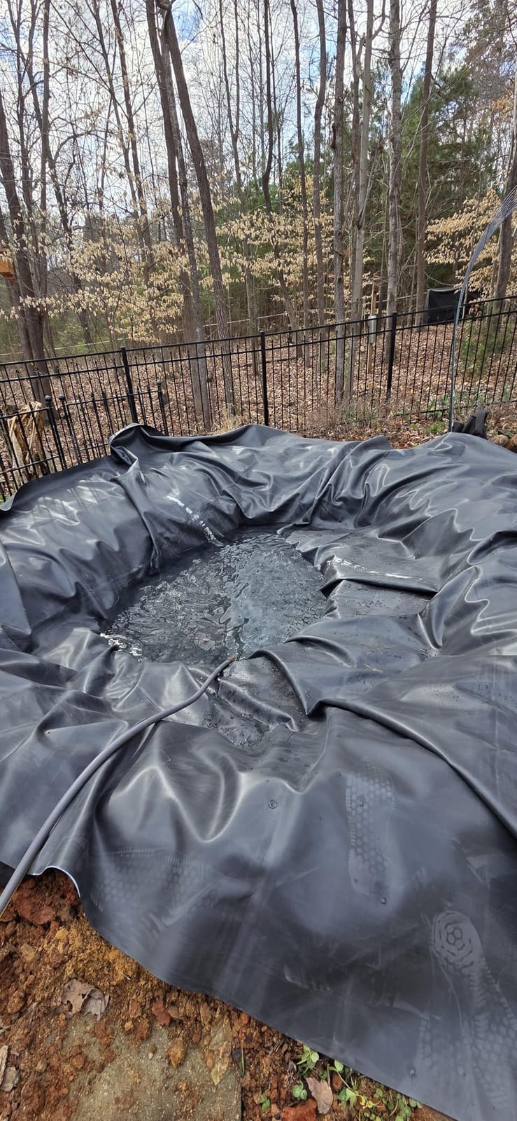 LifeGuard Pond Liner 10 ft. x 15 ft. 45 Mil EPDM Rubber and Underlayment Combo - CLGUG10X15 customer photo 1