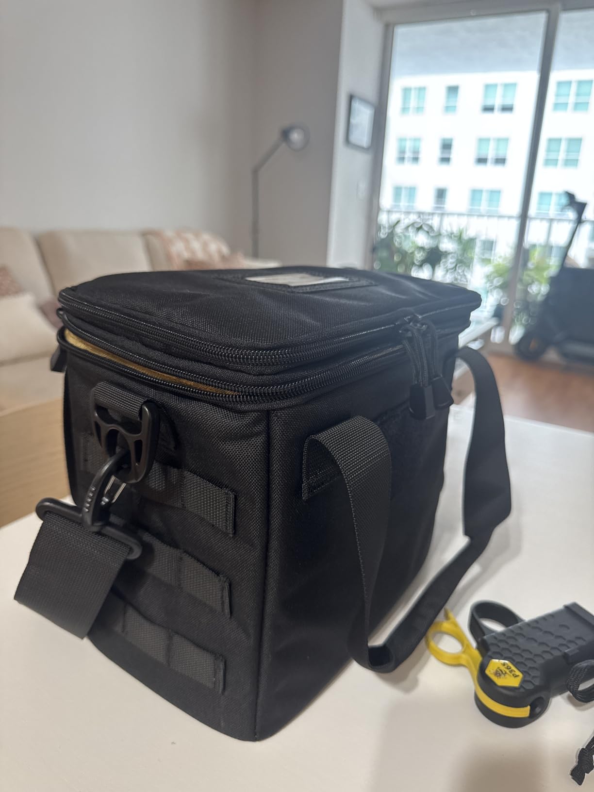 ProCase Tactical Gun Range Bag | Padded Duffle Bags for Pistols, Handguns, Magazines, Ammo, Gear, with Adjustable Dividers, for Hunting & Shooting Range customer photo 2