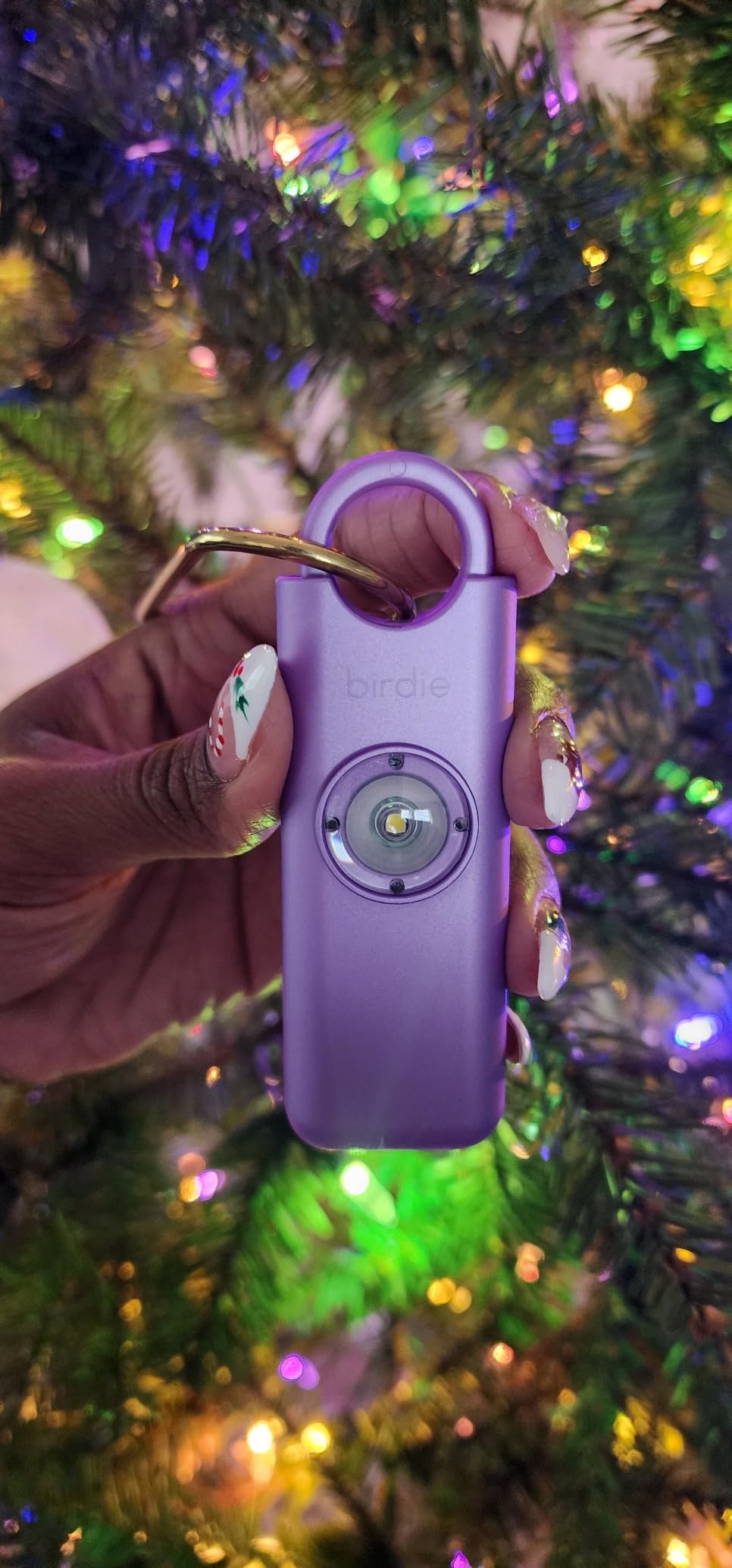 She's Birdie - The Original Personal Safety Alarm for Women by Women - Loud Siren, Strobe Light and Key Chain in a Variety of Colors (Aqua) customer photo 1
