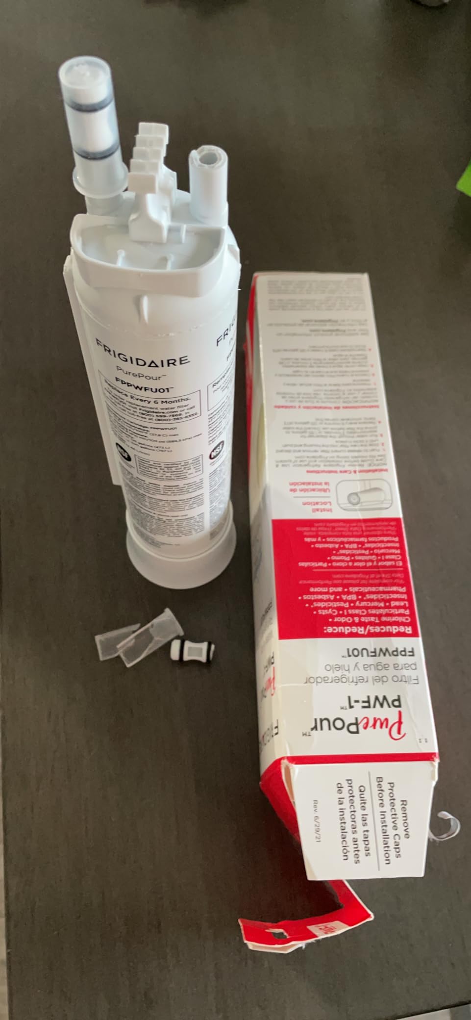 Frigidaire FPPWFU01 PurePour PWF-1 Water Filter customer photo 2