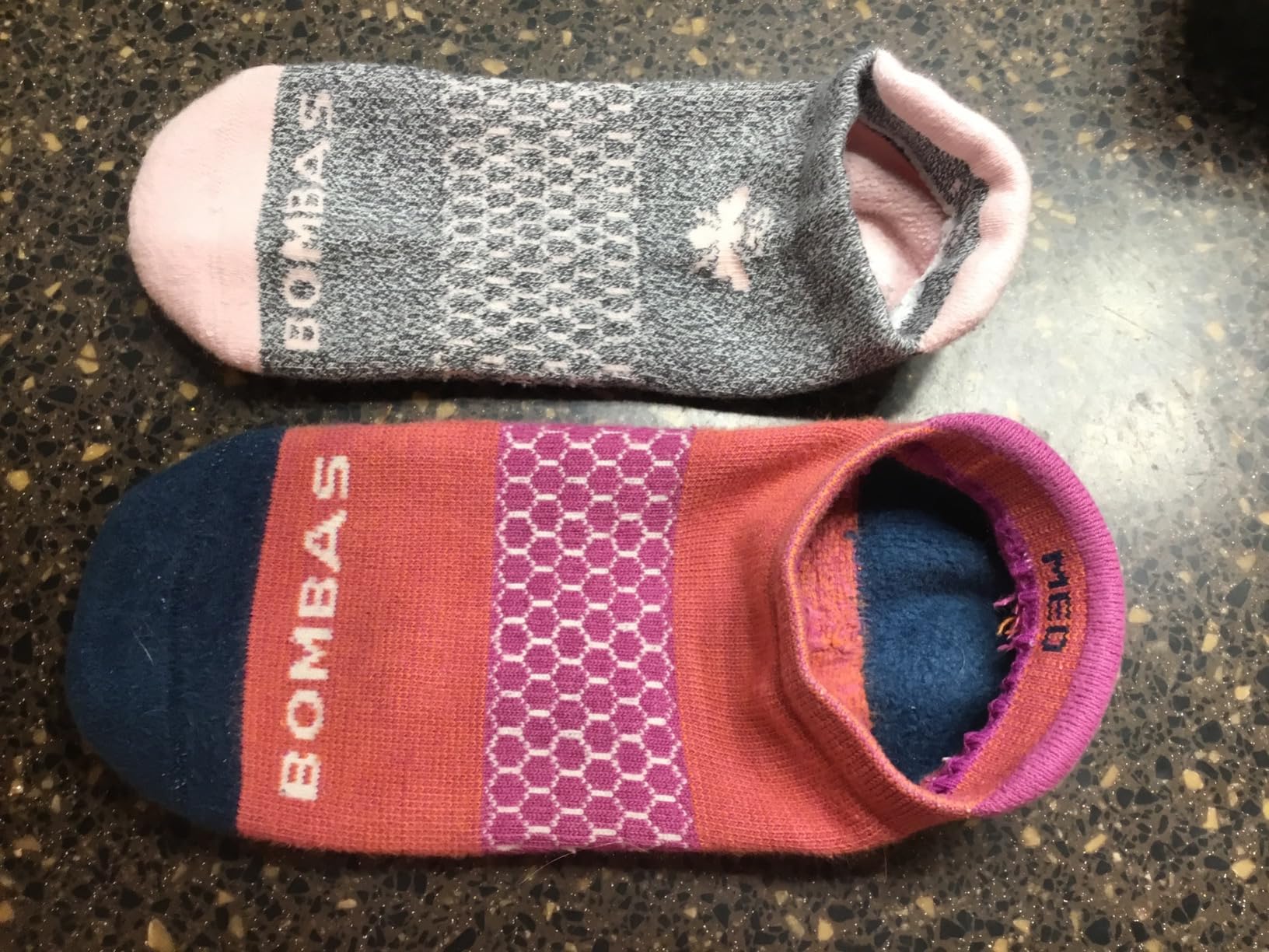 Bombas Women's Ankle Socks (Violet/Fuchsia, Medium) customer photo 1