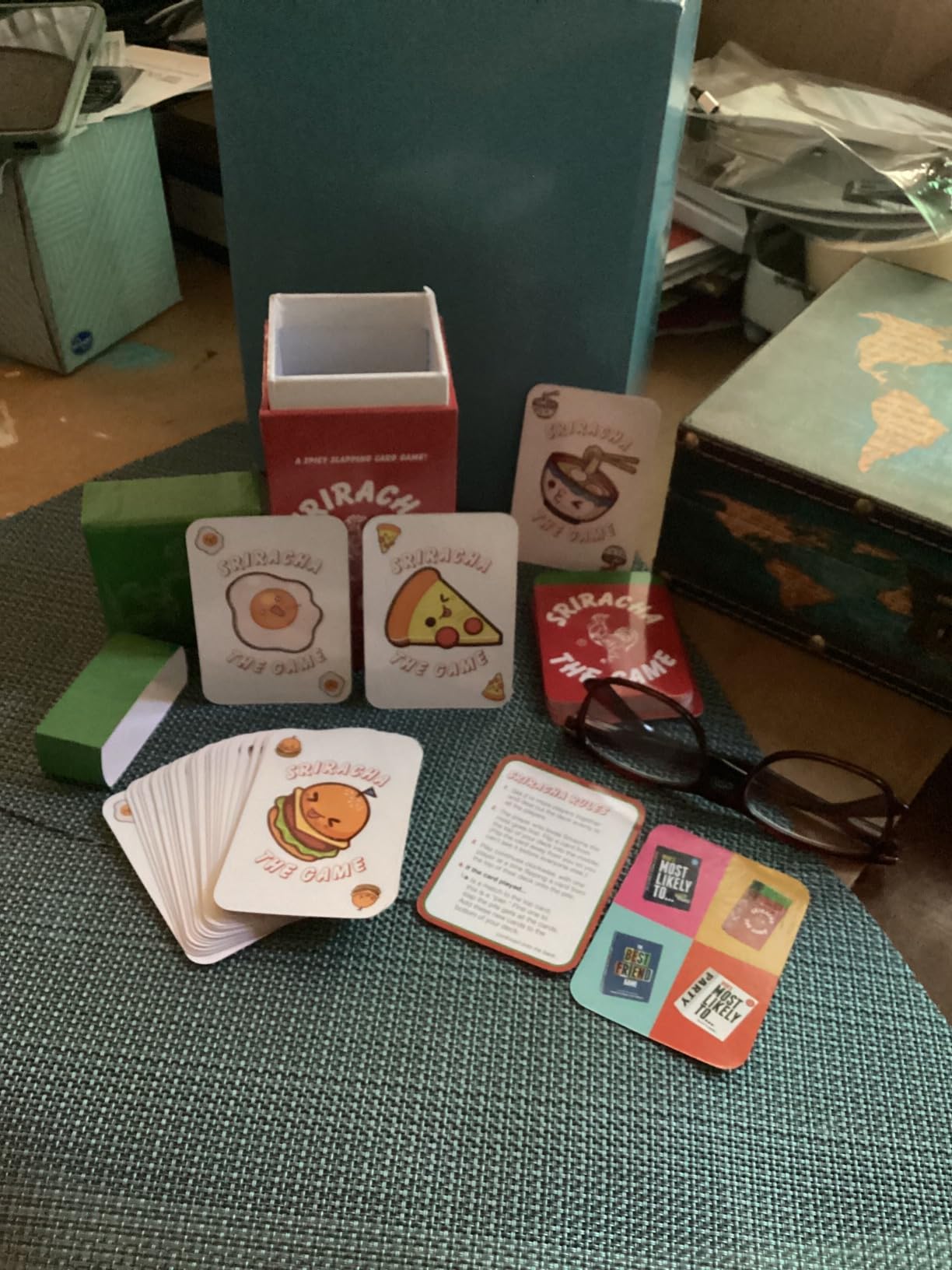 DSS Games Sriracha: The Game - Spicy Slapping Card Game for The Whole Family, White Elephant Gifts customer photo 2