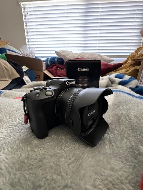 Tulip Flower Lens Hood for Canon RF 50mm f/1.8 STM on EOS R6 R5 RP R Camera, Reversible Lens Shade Replace Canon ES-65B Lens Hood, Compatible with 43mm Filters and 43mm Lens Cap customer photo 1