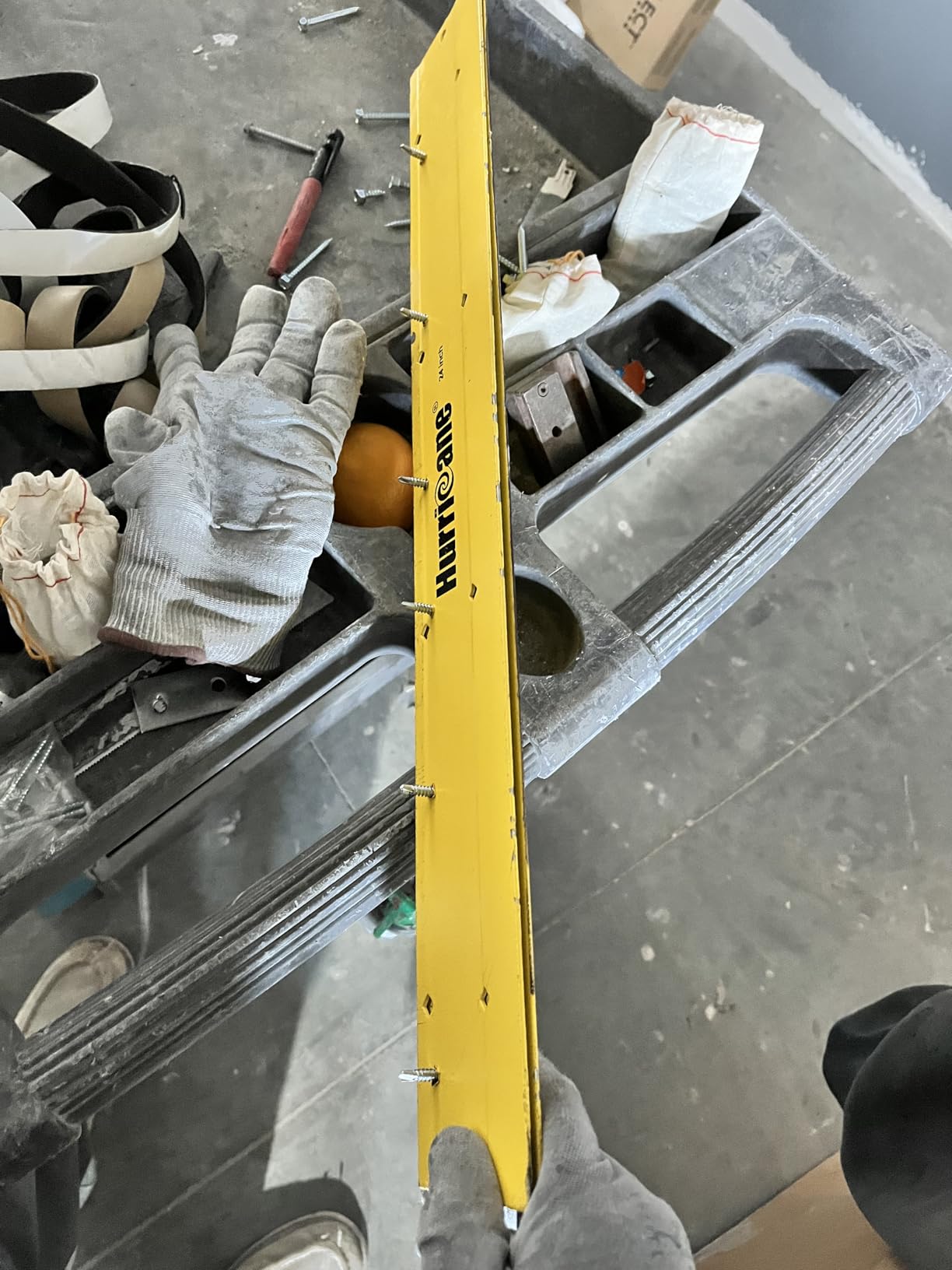 HURRICANE 18 Inch Sheet Metal Folding Tool, Professional HVAC Bending Tool with 3/8