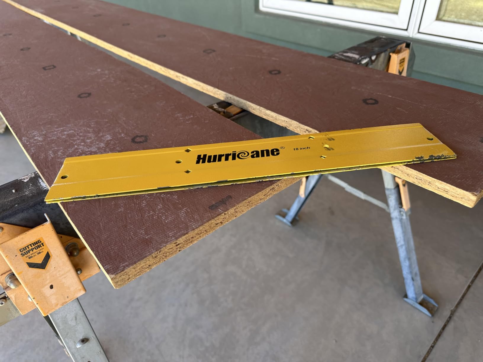 HURRICANE 18 Inch Sheet Metal Folding Tool, Professional HVAC Bending Tool with 3/8