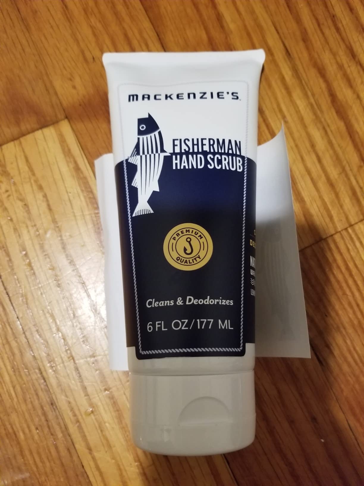 MacKenzie's Fisherman Hand Scrub - Hand Cleanser - Hand Deodorizer - 6 oz | Gifts for Fishermen, Gifts for Cooks, Gifts for Mechanics, Gifts for Tradesmen, Gifts for Gardeners, Proudly Made in the USA customer photo 1