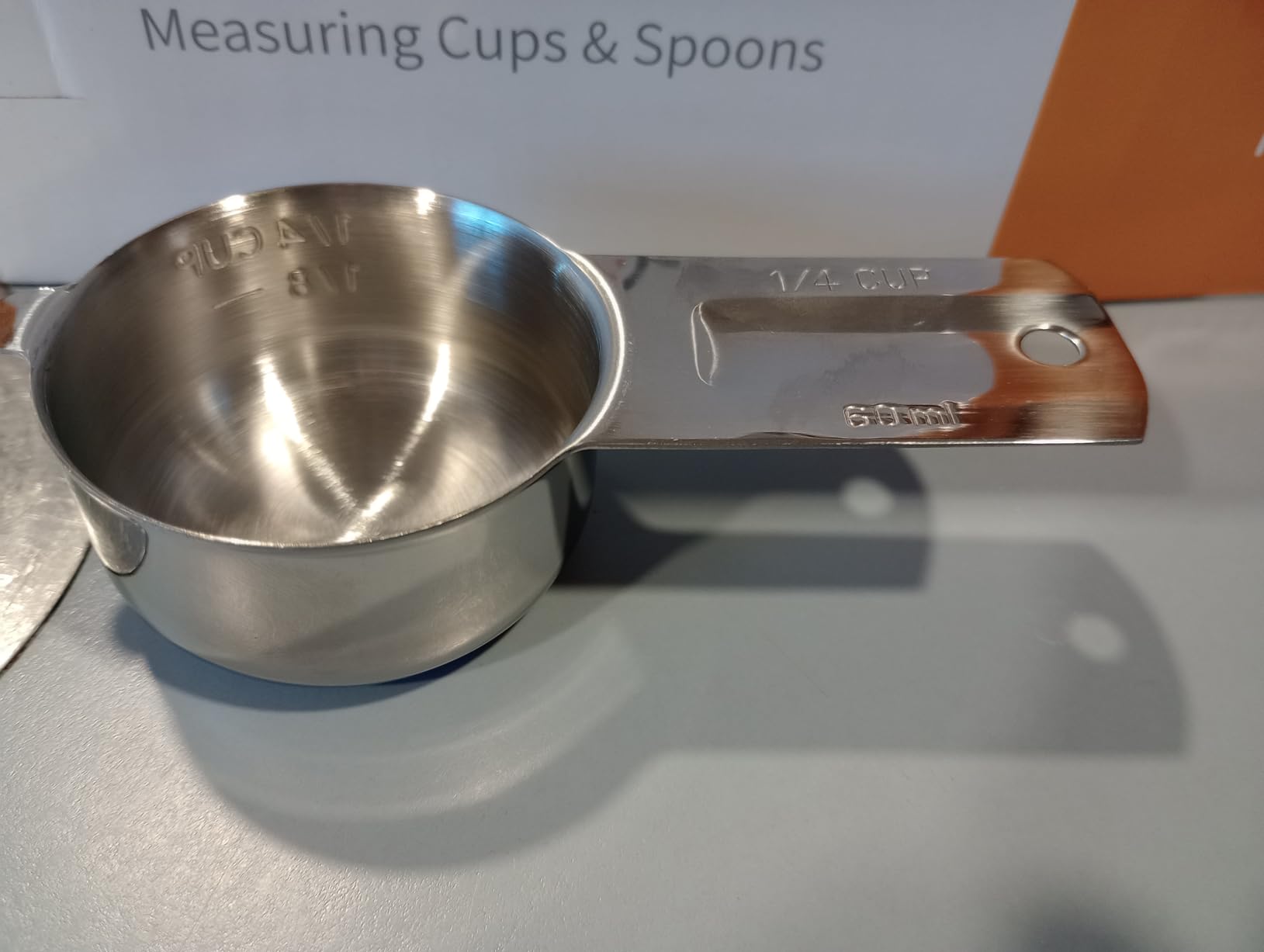 TILUCK Stainless Steel Measuring Cups & Spoons Set, Cups and Spoons | Stainless Steel Nesting Measure Cups, Kitchen Gadgets for Cooking & Baking (10) customer photo 2