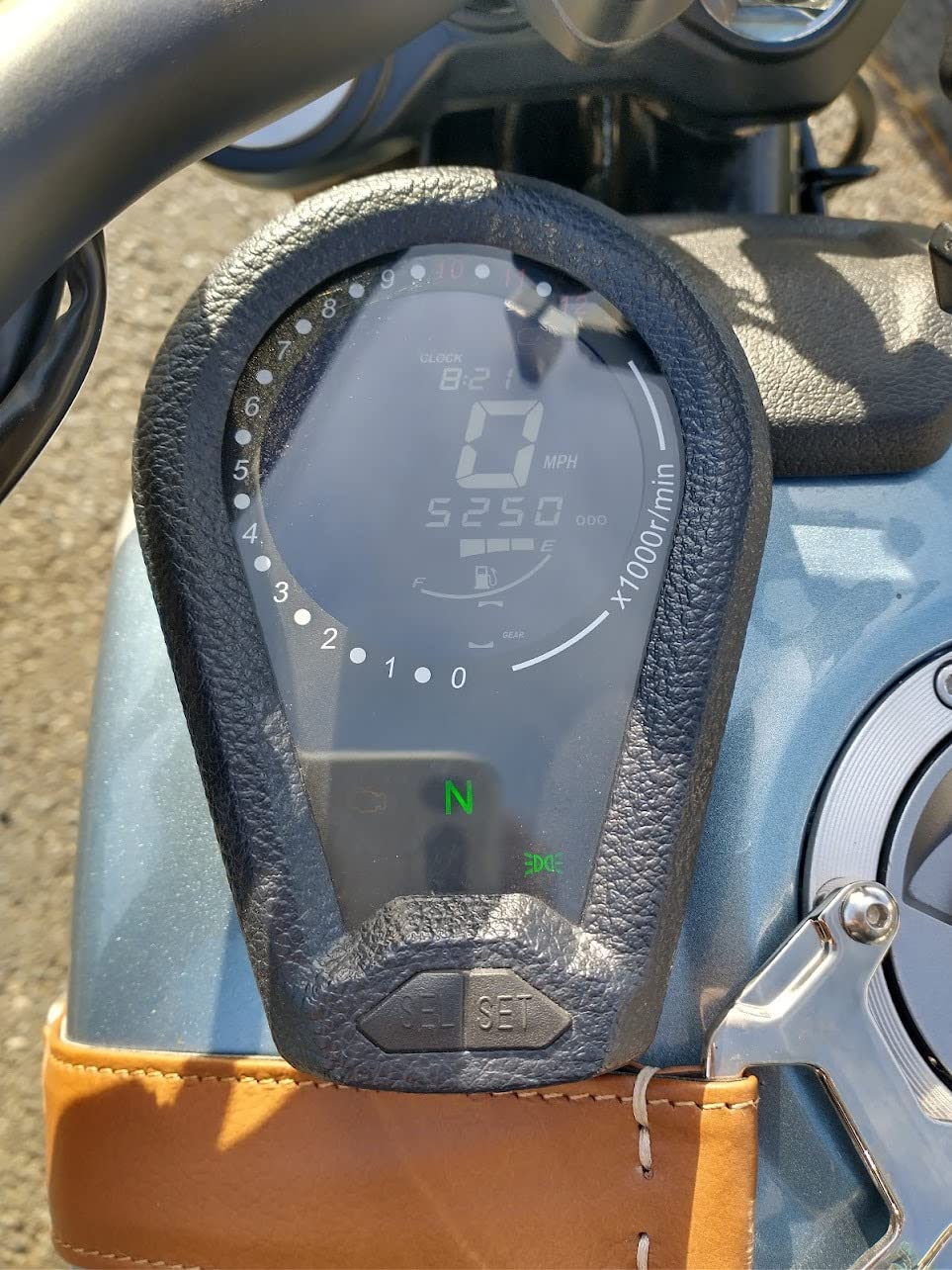 X-PRO Lifan KPM 200 Adult Motorcycle 200cc Gas Street Motorcycle Electric Fuel Injection 17HP 6 Speed customer photo 2
