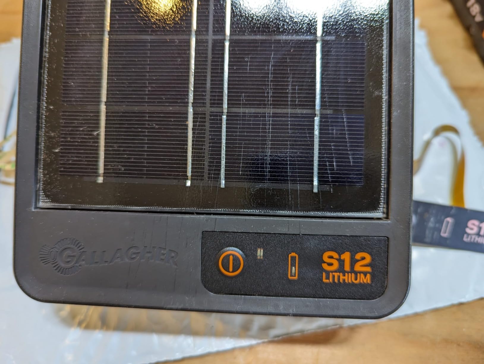 Gallagher S12 Solar Electric Fence Charger | Powers Up to 4 Miles / 18 Acres of Fence | Solar Lithium Technology, 0.12 Stored Joule Energizer | Built-in Earthing | Portable and Super Tough customer photo 1
