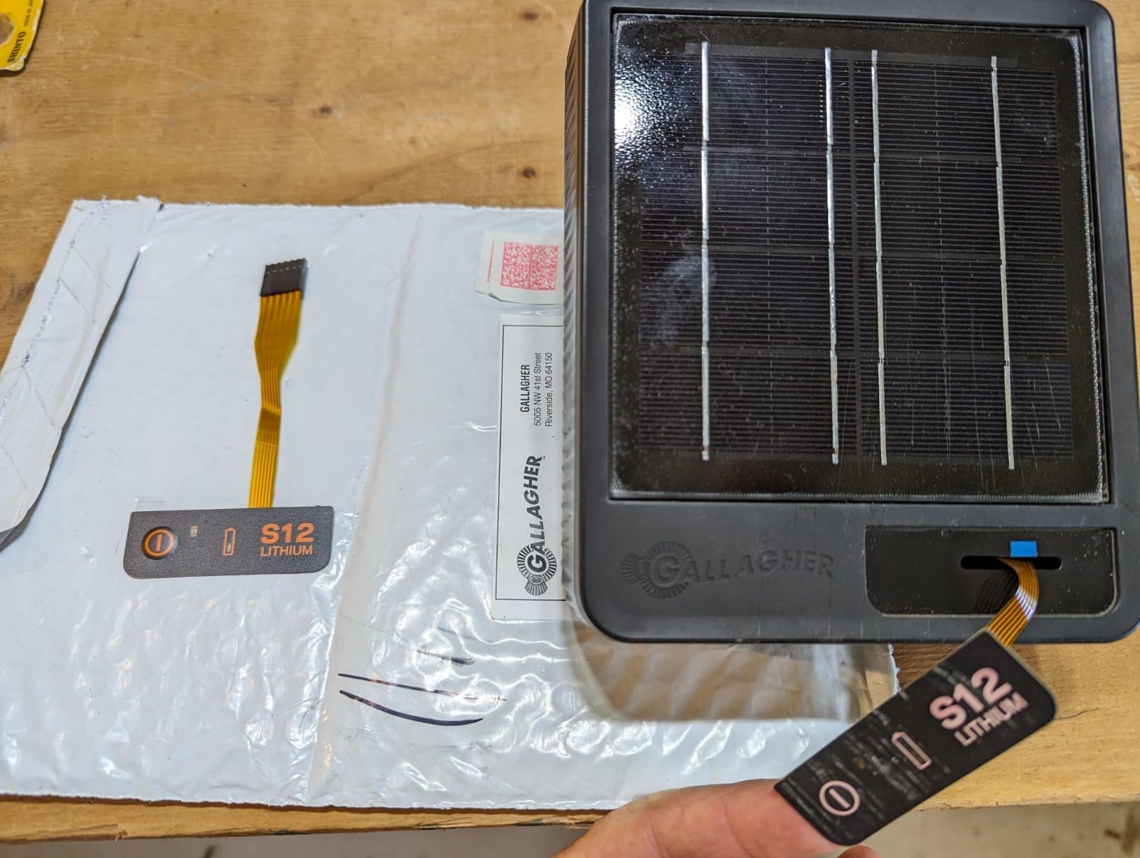 Gallagher S12 Solar Electric Fence Charger | Powers Up to 4 Miles / 18 Acres of Fence | Solar Lithium Technology, 0.12 Stored Joule Energizer | Built-in Earthing | Portable and Super Tough customer photo 2