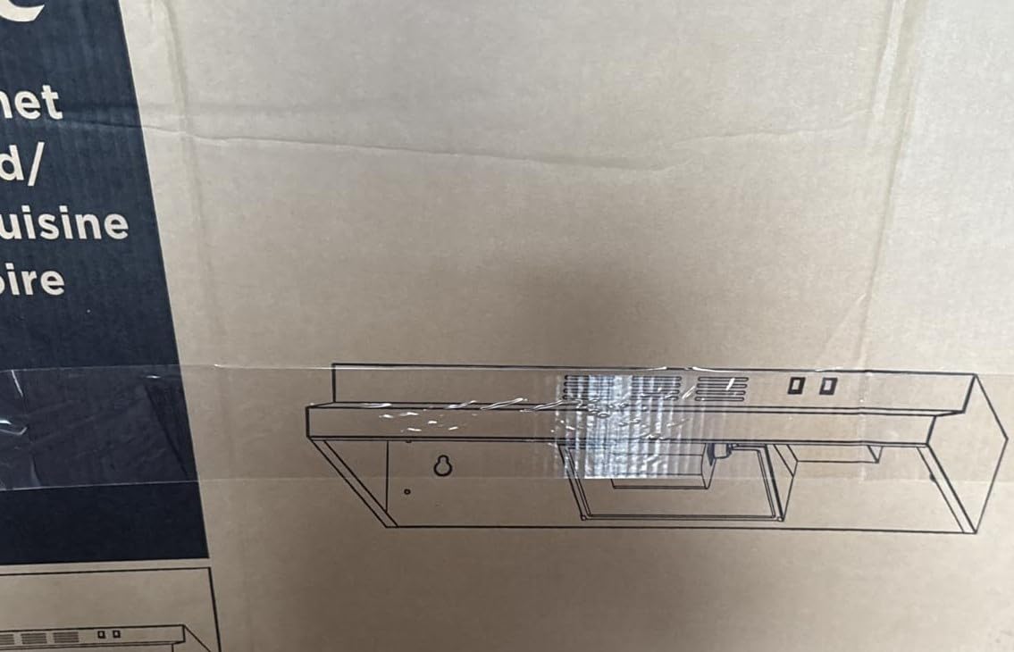 COMFEE' CVU30W2AST Range Hood 30 Inch Ducted Ductless Vent Hood Durable Stainless Steel Kitchen Hood for Under Cabinet with 2 Reusable Filter, 200 CFM, 2 Speed Exhaust Fan Silver customer photo 1
