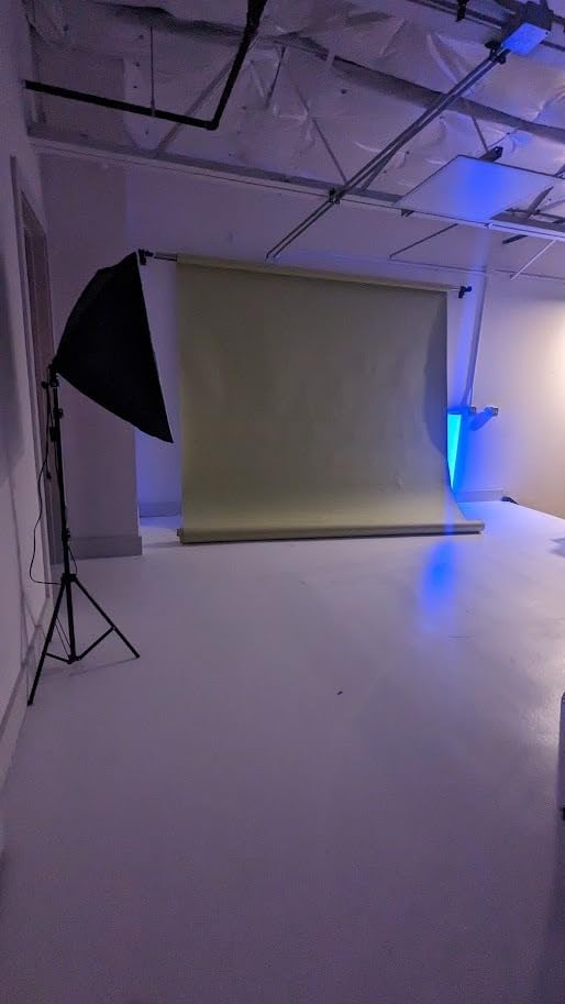 Single Roller Wall/Light Stand Mounting 2-in-1 Manual Background Support System, Including Two Single Hooks, Two Expand Bars, One Chain customer photo 1