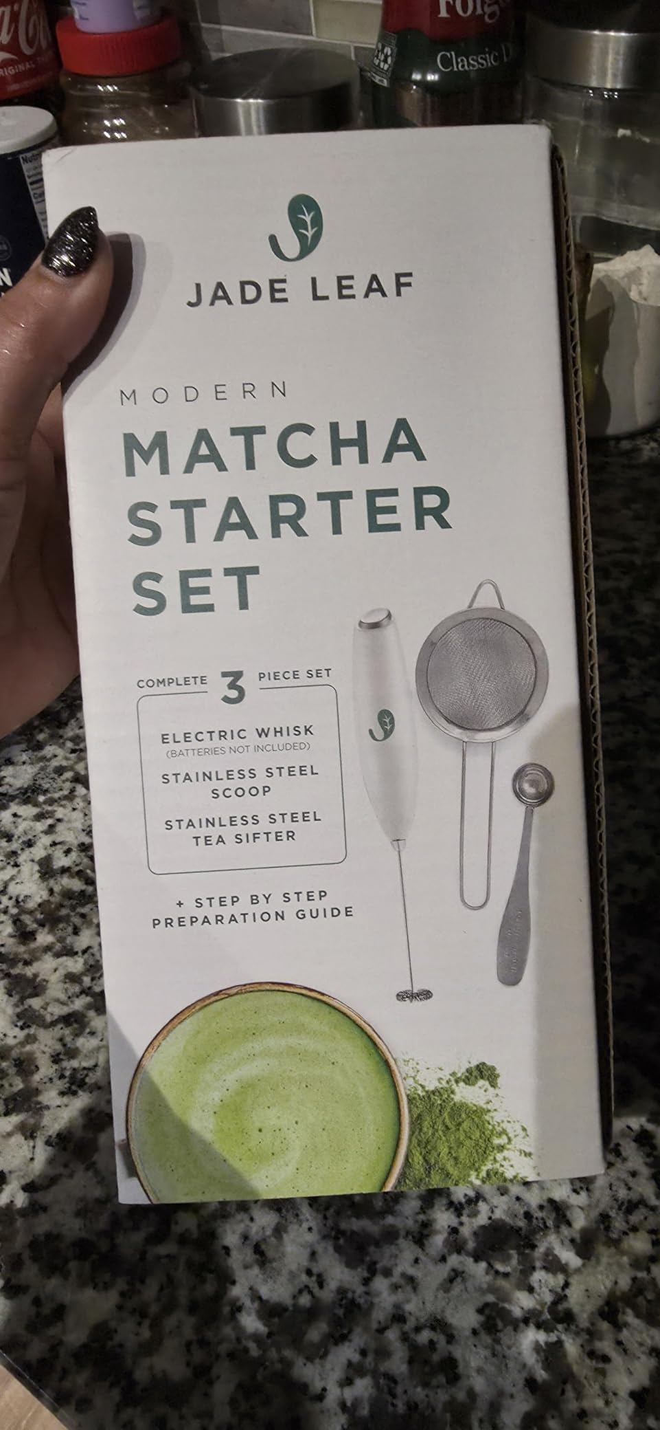 Jade Leaf Matcha Whisk Set customer photo 1