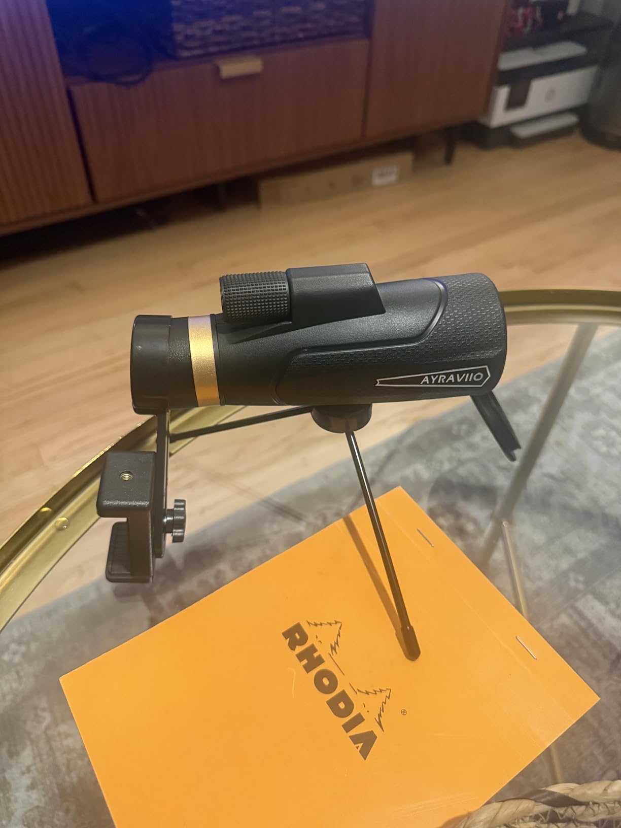 Birthday Gifts for Men Dad Husband Teen, 12x60 Monocular for Outdoor Hiking, Unique Gifts for Fathers Day and Christmas, with Phone Adapter and Tripod, Gifts for Camping Birdwatching Travel Photography Hunt customer photo 2