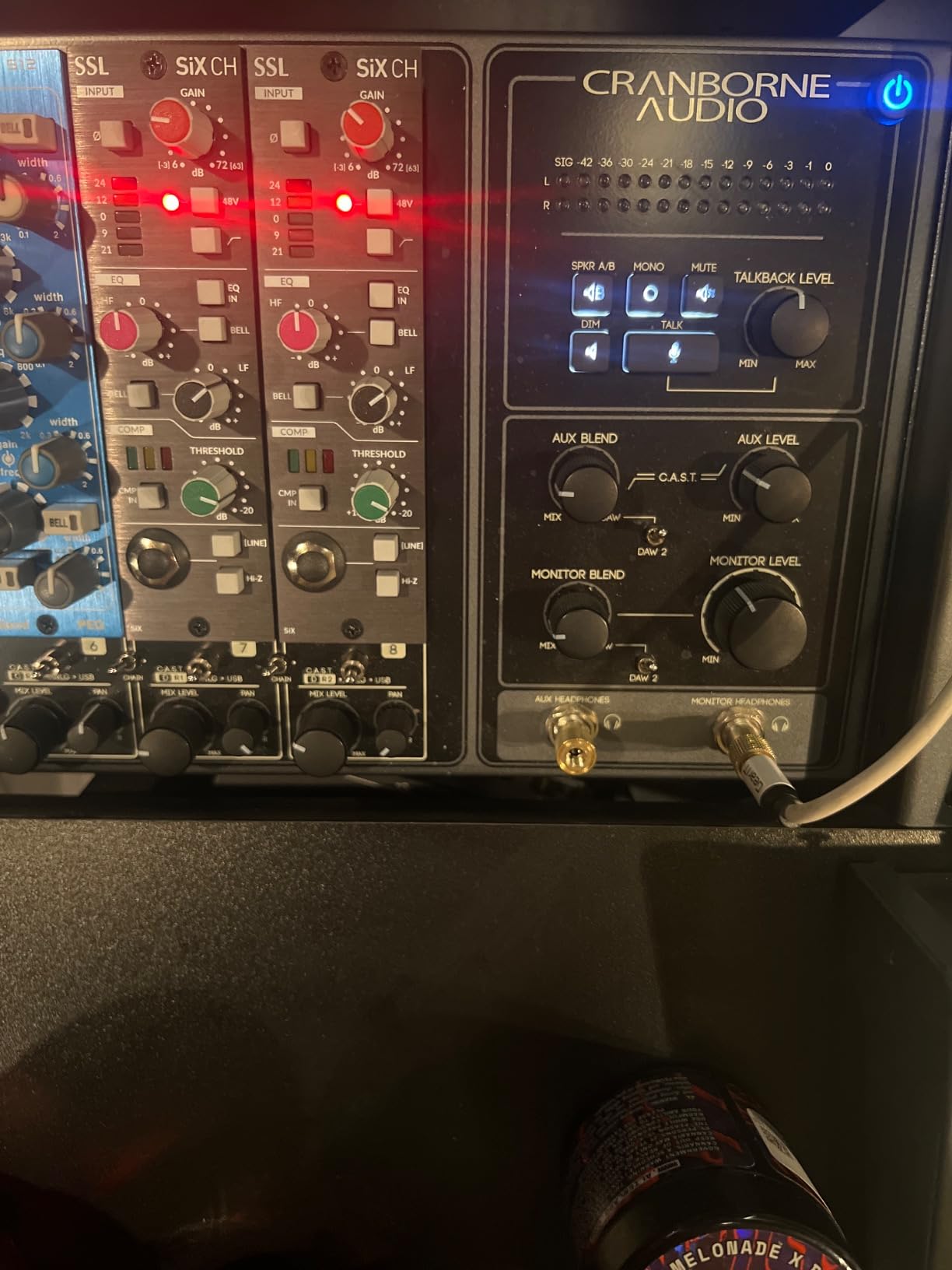 Solid State Logic SiX Channel Strip 500 Series | Mic-Pre, EQ, and Single Knob Compressor customer photo 1