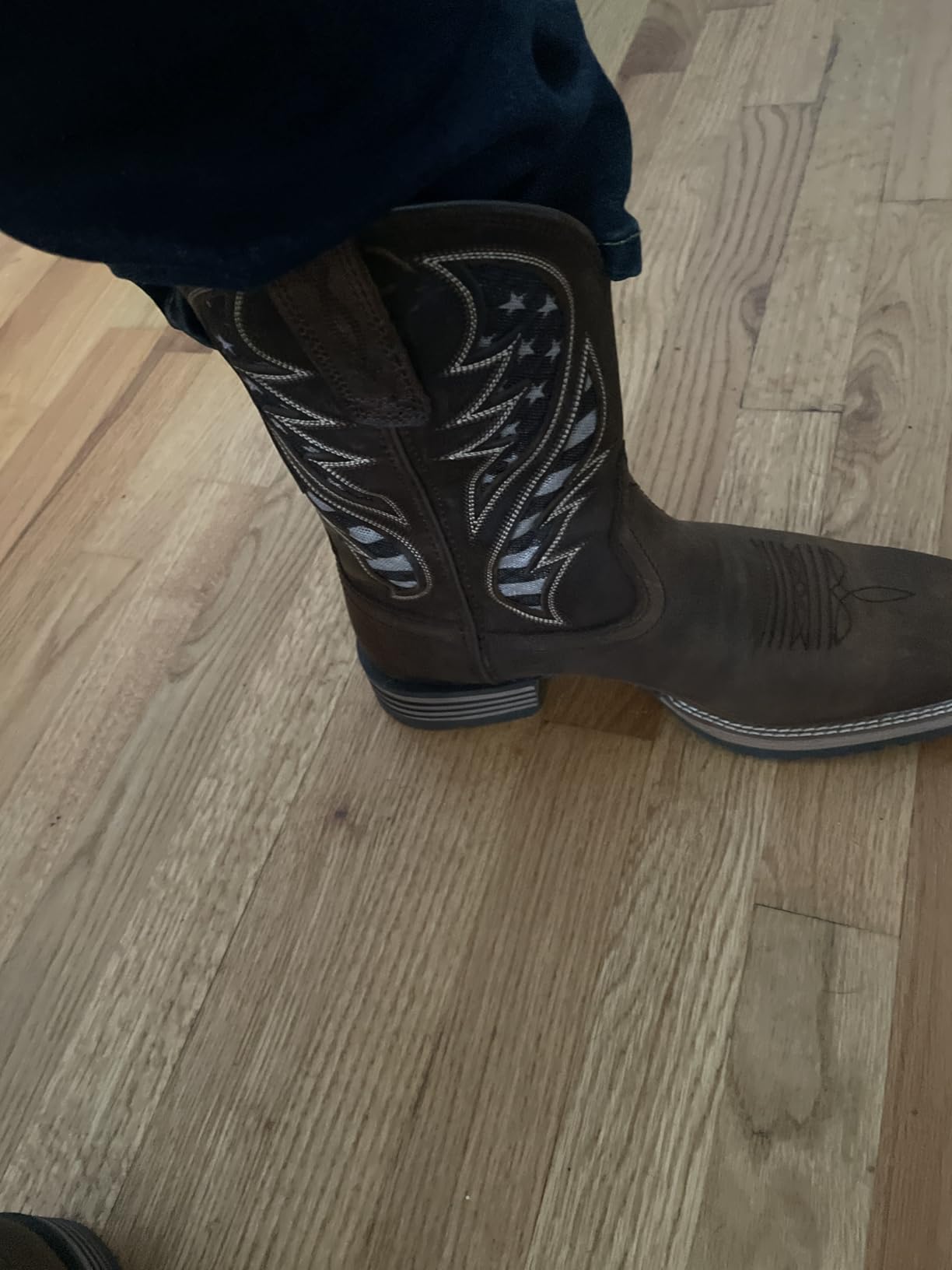 Men's Hybrid VentTEK Western Boot customer photo 1