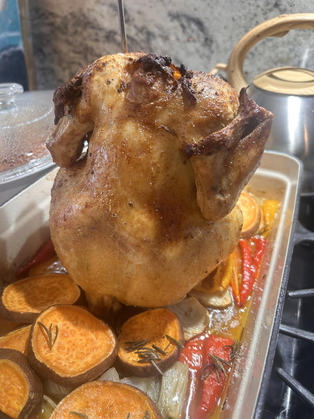 P&P CHEF 2Pcs Beer Can Chicken Holder, Butt Chicken Stand for Whole Chicken customer photo 2