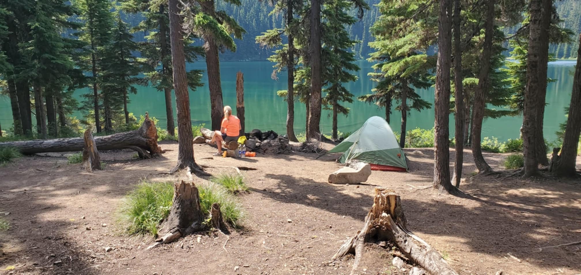 Kelty Discovery Trail Backpacking Tent, Waterproof Rainfly | Lightweight and Easy to Setup, Backpacking Shelter, Aluminum Poles, Single Door Single Vestibule, Stuff Sack Included customer photo 1