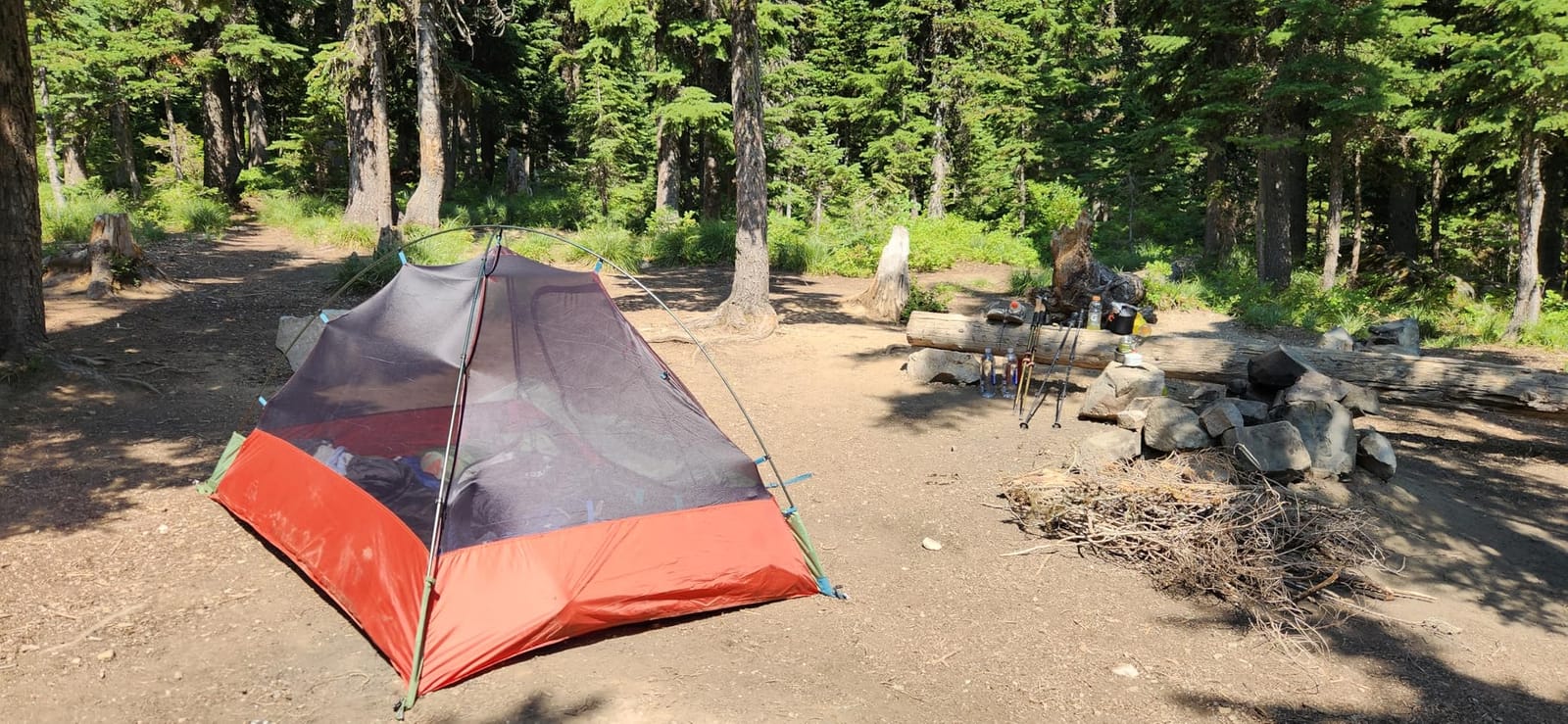 Kelty Discovery Trail Backpacking Tent, Waterproof Rainfly | Lightweight and Easy to Setup, Backpacking Shelter, Aluminum Poles, Single Door Single Vestibule, Stuff Sack Included customer photo 2