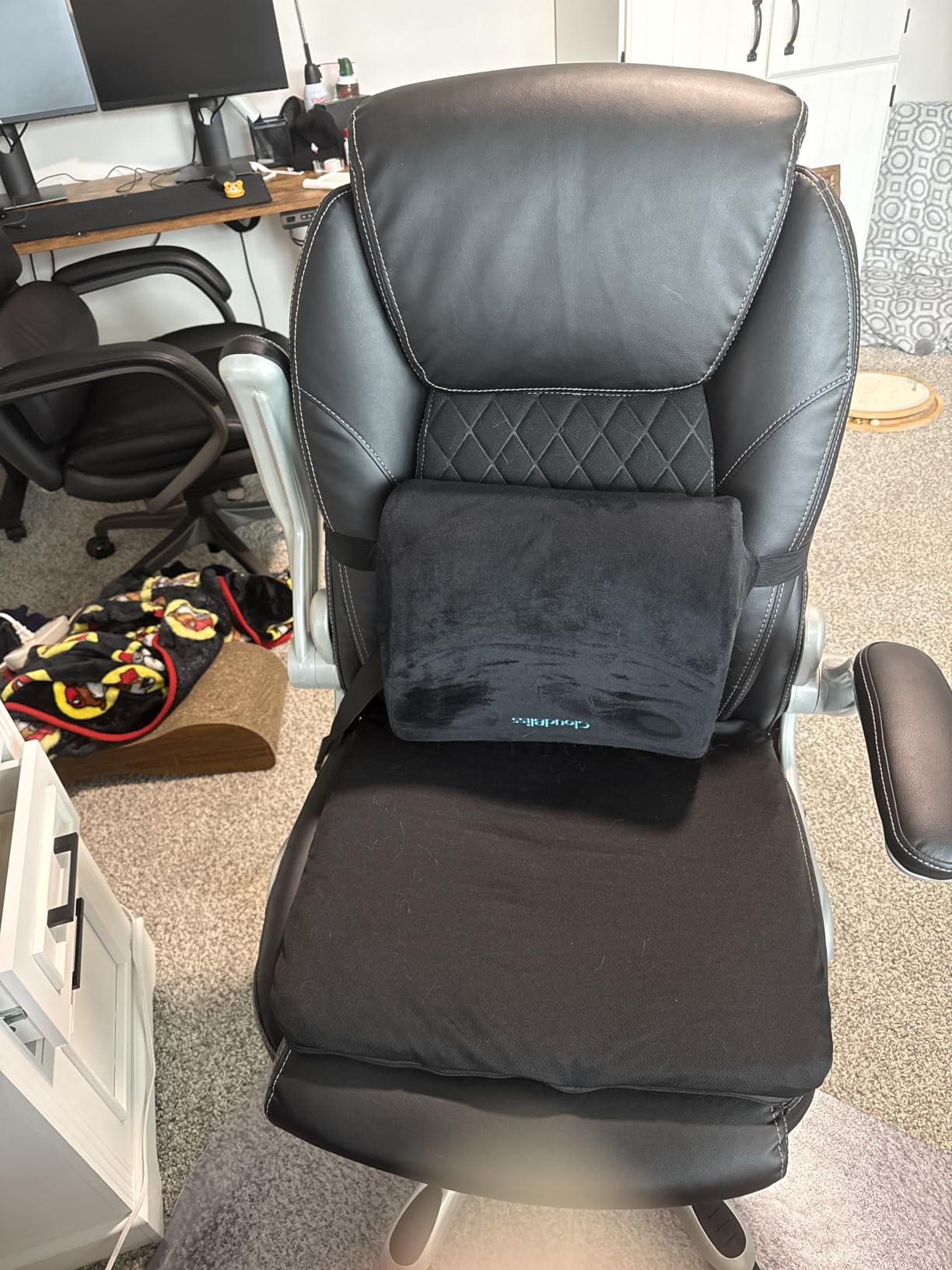 Gel Seat Cushion, Cooling Honeycomb Design for Office Chair Car Wheelchair | Cool & Breathable, Soft & Comfortable customer photo 1