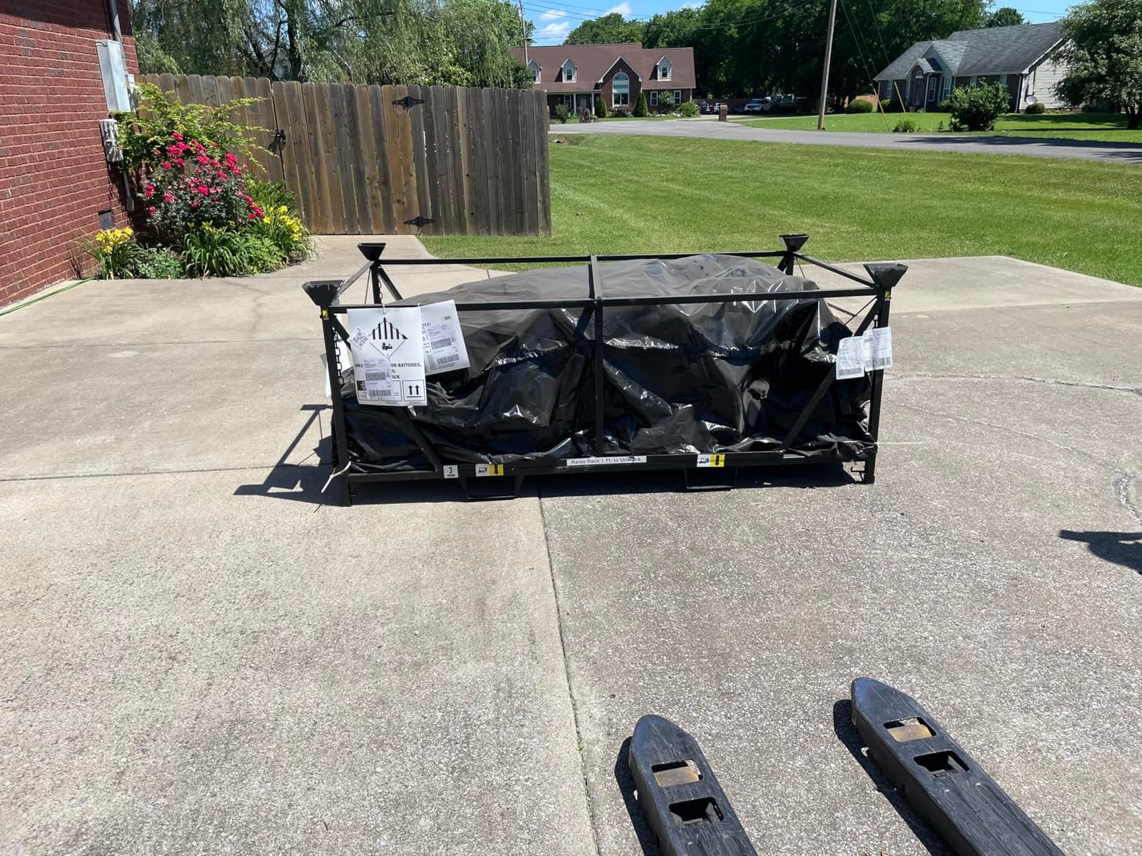 EGO Power+ Electric Riding Lawn Mower, 42