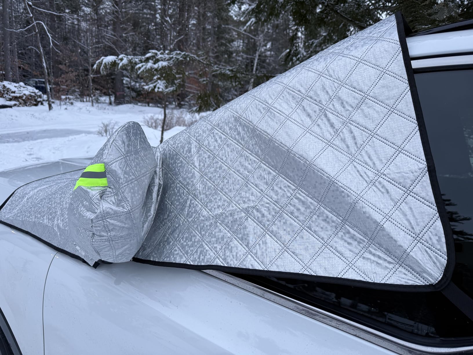 AstroAI Windshield Cover for Ice and Snow, Frost Protector Car Snow Cover customer photo 1