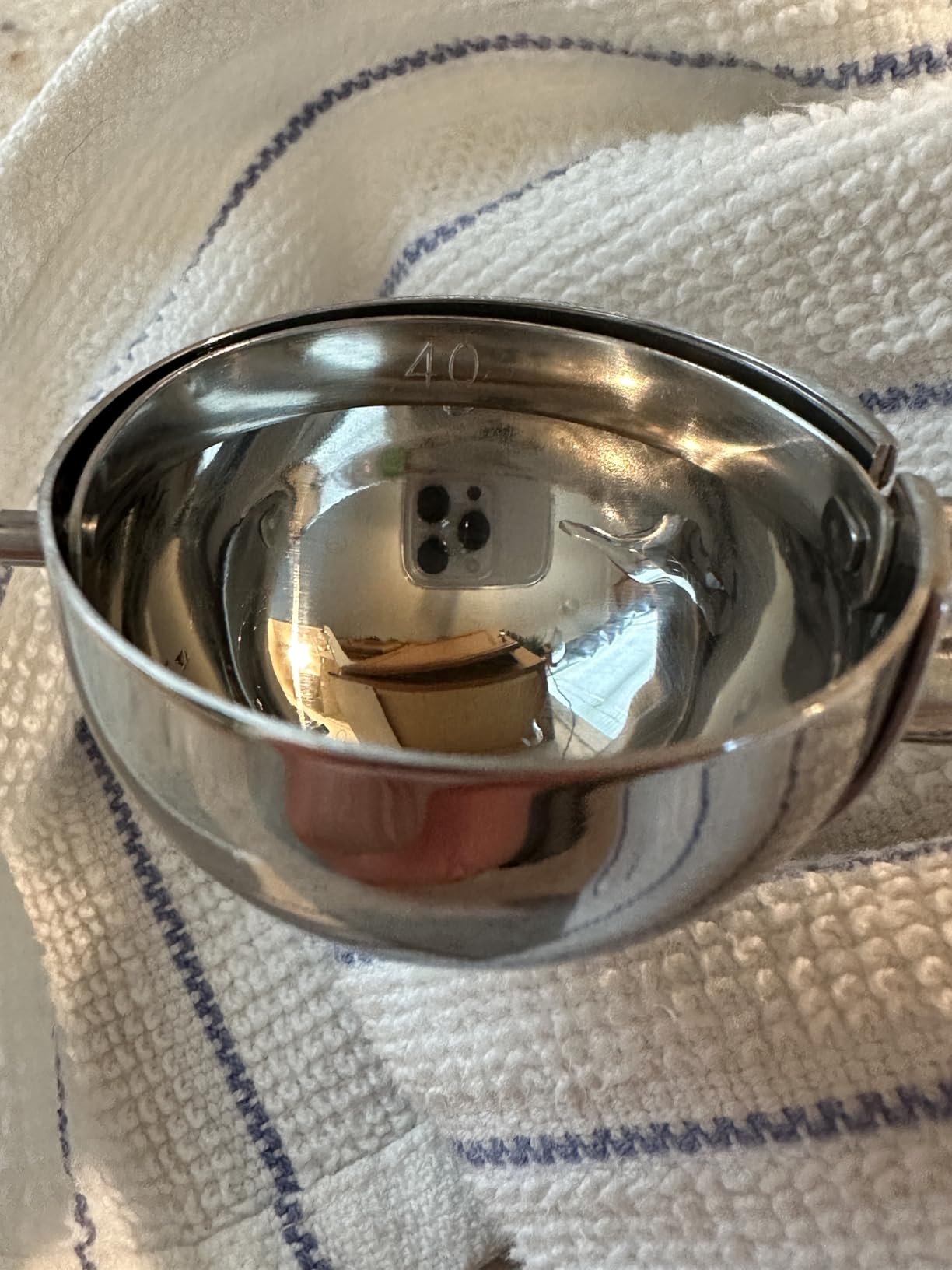 Professional 18/8 Stainless Steel Medium Cookie Scoop, Size 40 customer photo 1