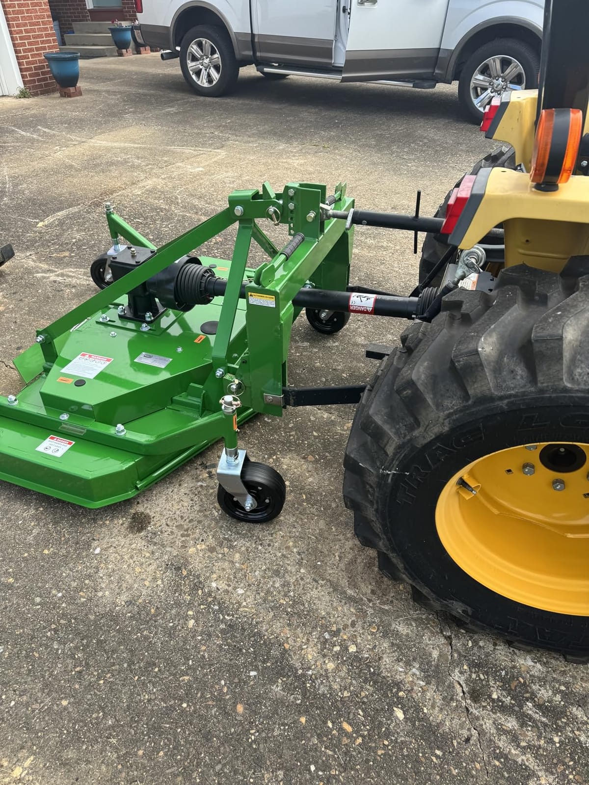 Titan Attachments 3 Point PTO Finish Mower, 60