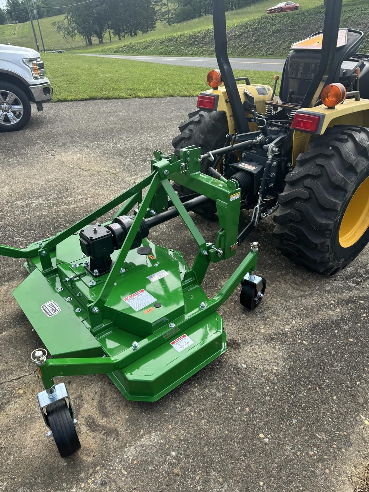 Titan Attachments 3 Point PTO Finish Mower, 60
