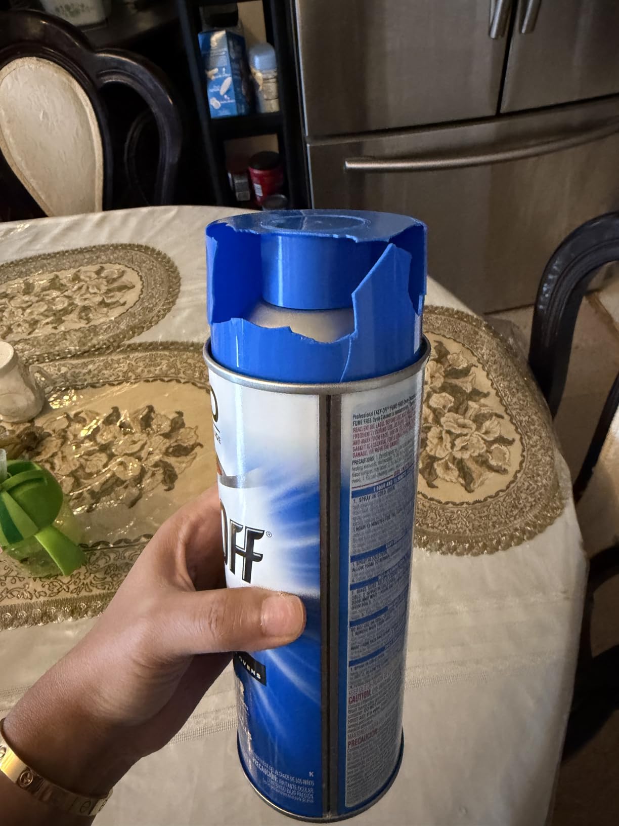 Easy Off Fume Free PRO size Oven Cleaner Foam, Removes Grease & Burned-On Food, For Ovens, Air Fryers & More 24oz customer photo 1