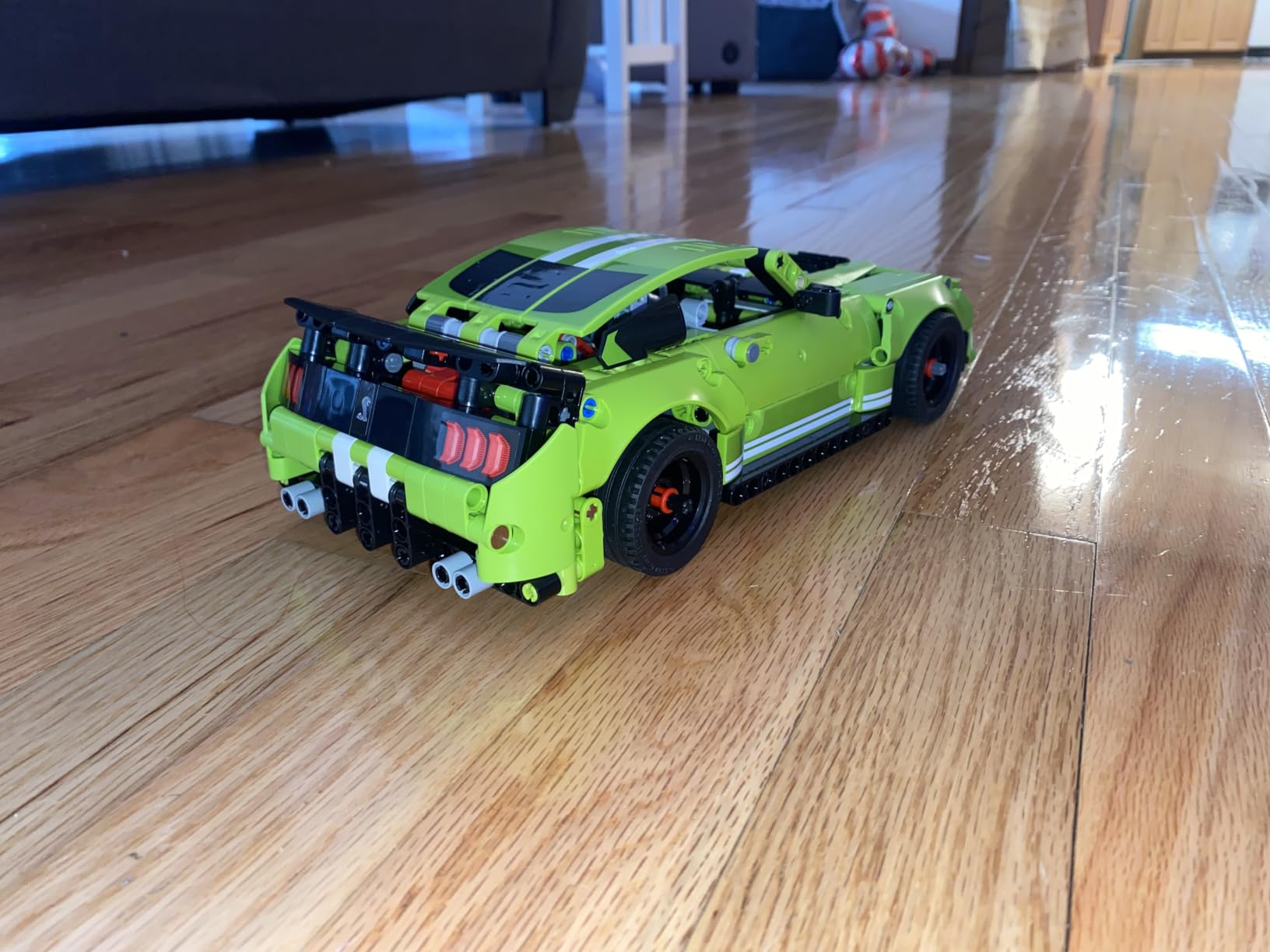 LEGO Technic Ford Mustang Shelby GT500 Toy Car - Building Toy for Boys & Girls, Ages 9+ Years - Pull Back Car W/AR App for Pretend Play - Gift Ideas - 42138 customer photo 2
