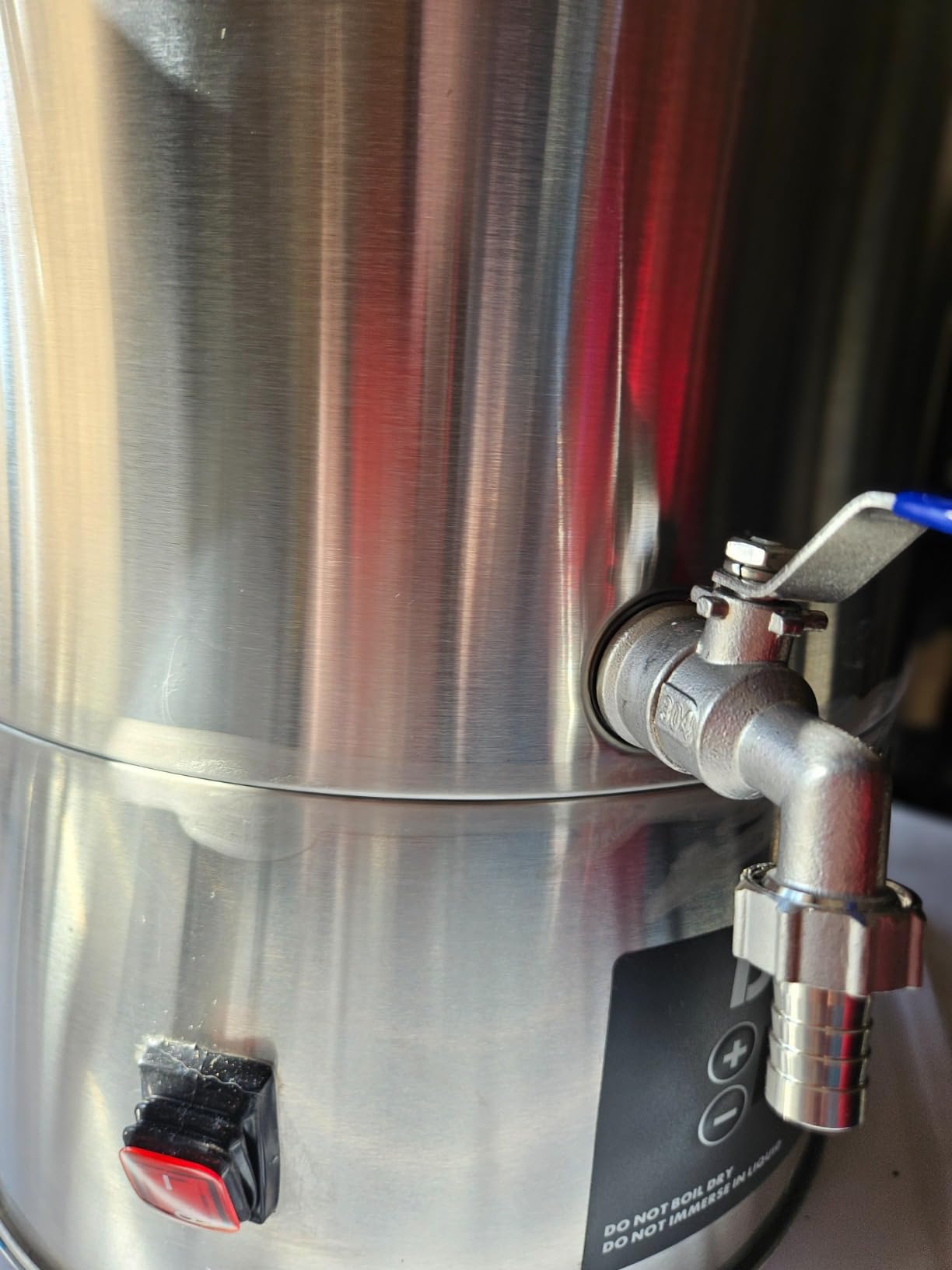 KegLand DigiBoil Electric Kettle - 35 Liters / 9.25 Gallons (110V), 1500W Power, Digital Temperature Control, Stainless Steel, Beer Brewing Machine, Water Heater, Compatible for Distillation(BE501) customer photo 1