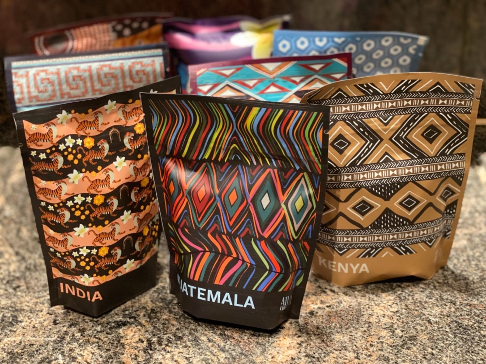 Atlas Coffee Club Coffee Sampler Gift Set, Whole Bean, 8-Pack | Coffee Sampler, Single-Origin Coffee, International Coffees, Gift Set, Whole Bean, 8 Bags customer photo 1