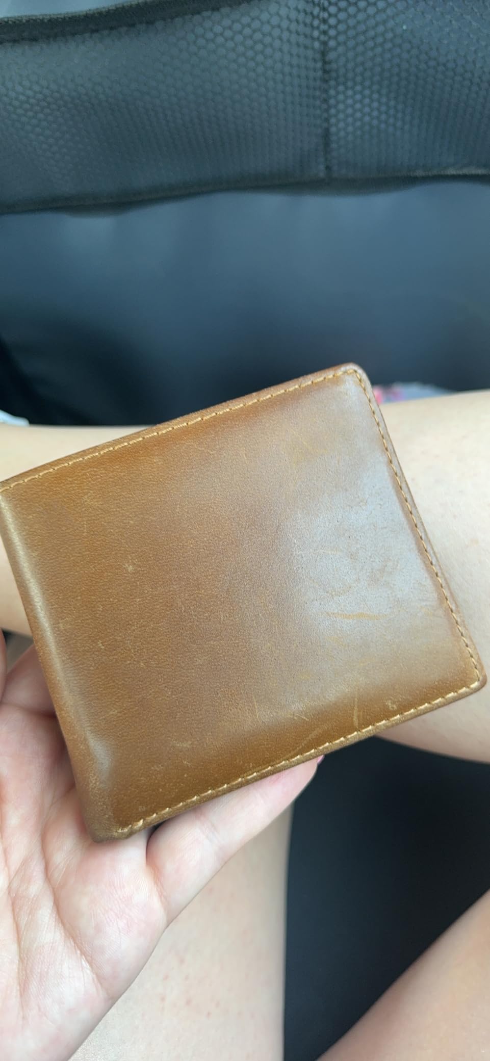 Mens Wallet Engraved Leather Wallets Personalized Mens Gifts for Husband from Wife Custom Wallet for Man Anniversary Christmas Birthday gift customer photo 2