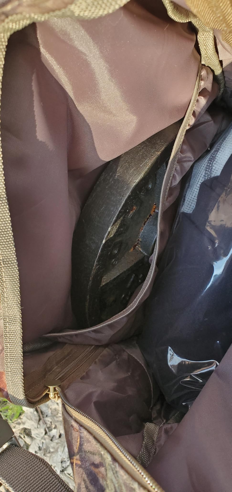50L Waterproof Hunting Backpack for Men with Silent Camo Fabric, Safety Flag, and Rifle & Bow Carry System customer photo 1