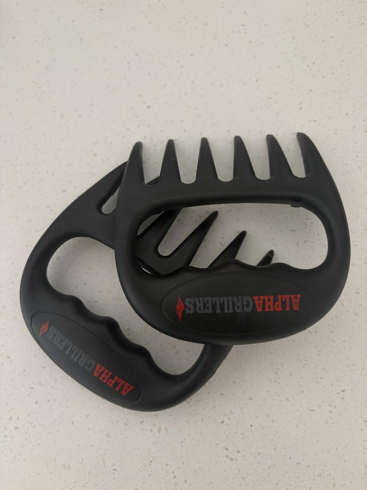 Alpha Grillers Meat Shredder Claws BBQ Pulled Pork Bear Claws for Shredding | Smoker & Grilling Accessories, Chicken Shredder Tool, Pork Pulling Gift for Men customer photo 1