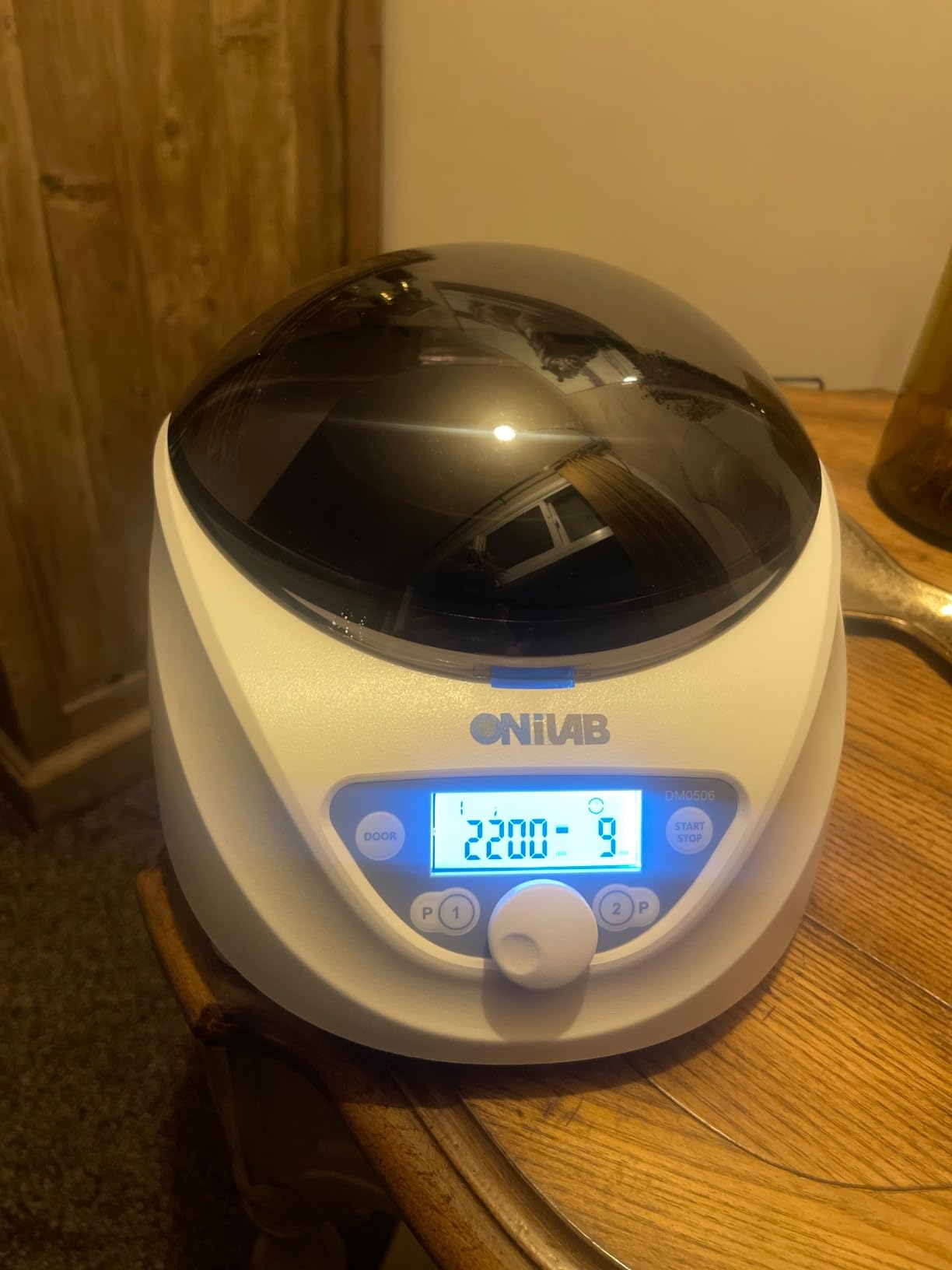 ONiLAB Lab PRP Centrifuge, 6X15ml/10ml/7ml/1.5-5ml, 300-5000RPM, Max 2600g | LCD Digital Desktop Centrifuge, 30sec-99min Timer, Two Quick Start Programs for Efficient PRP Separation customer photo 2