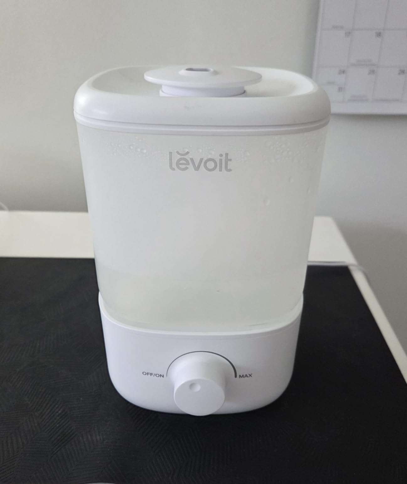 Levoit Smart Cool Mist Top Fill Humidifiers for Bedroom with Sensor, 3L | Auto Humidity Setting, APP & Voice Control, Essential Oil Diffuser, Ultra Quiet Operation, Super Easy Top Fill, 25H, White customer photo 1