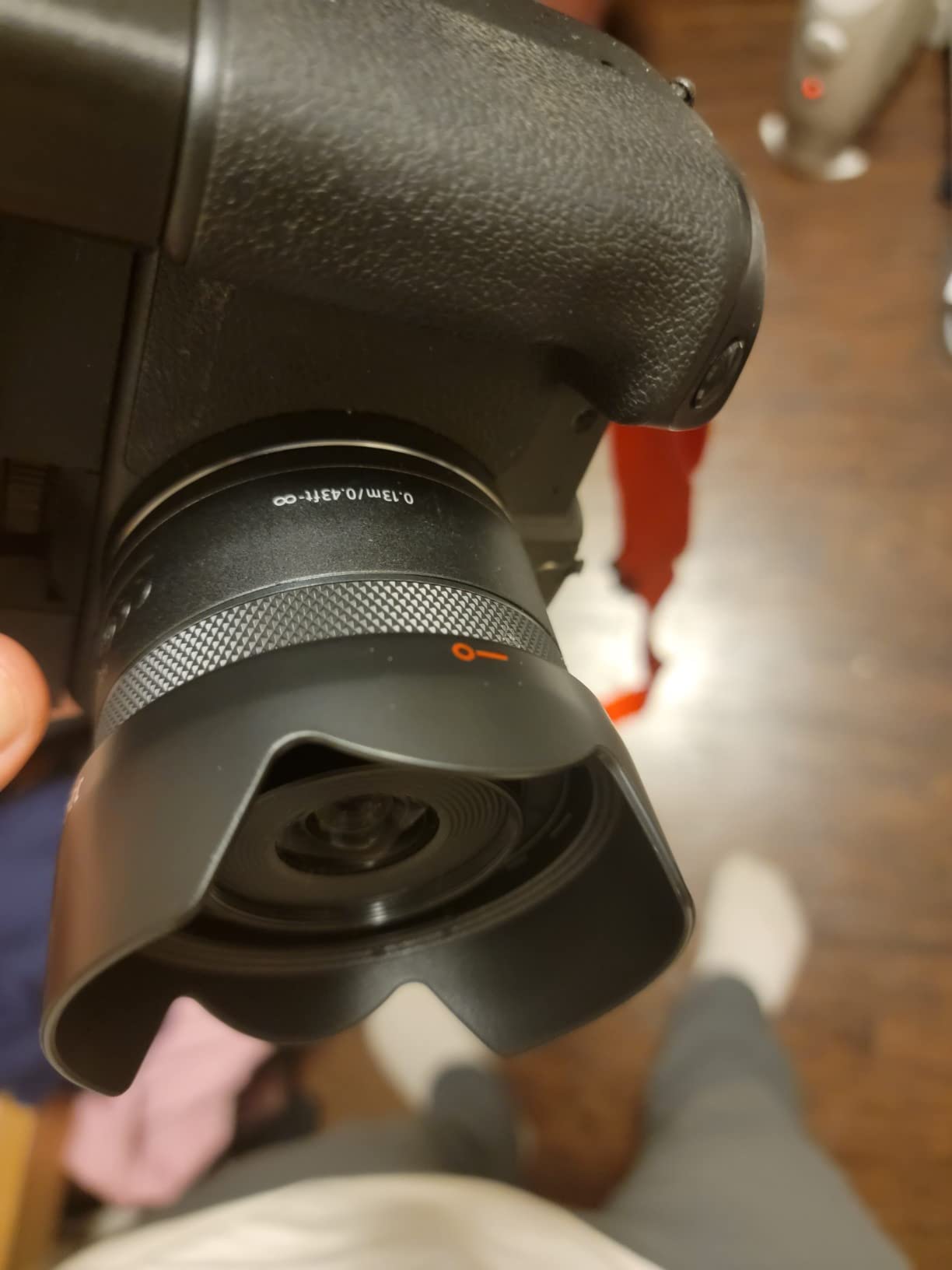Lens Hood for Canon RF 16mm F2.8 STM Lens on EOS R5 II R6 II R8 R1 R3 RP R Camera, Reversible Lens Shade Replace Canon EW-65C Lens Hood, Compatible with 43mm Filters and 43mm Lens Cap customer photo 1