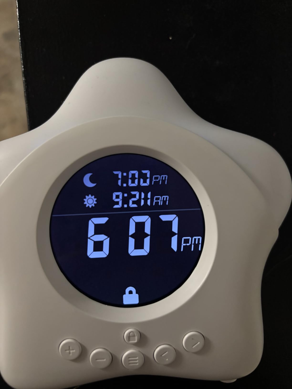 Stay-in-Bed Clock for Kids - Toddler Sleep Trainer, Night Light & Alarm customer photo 2