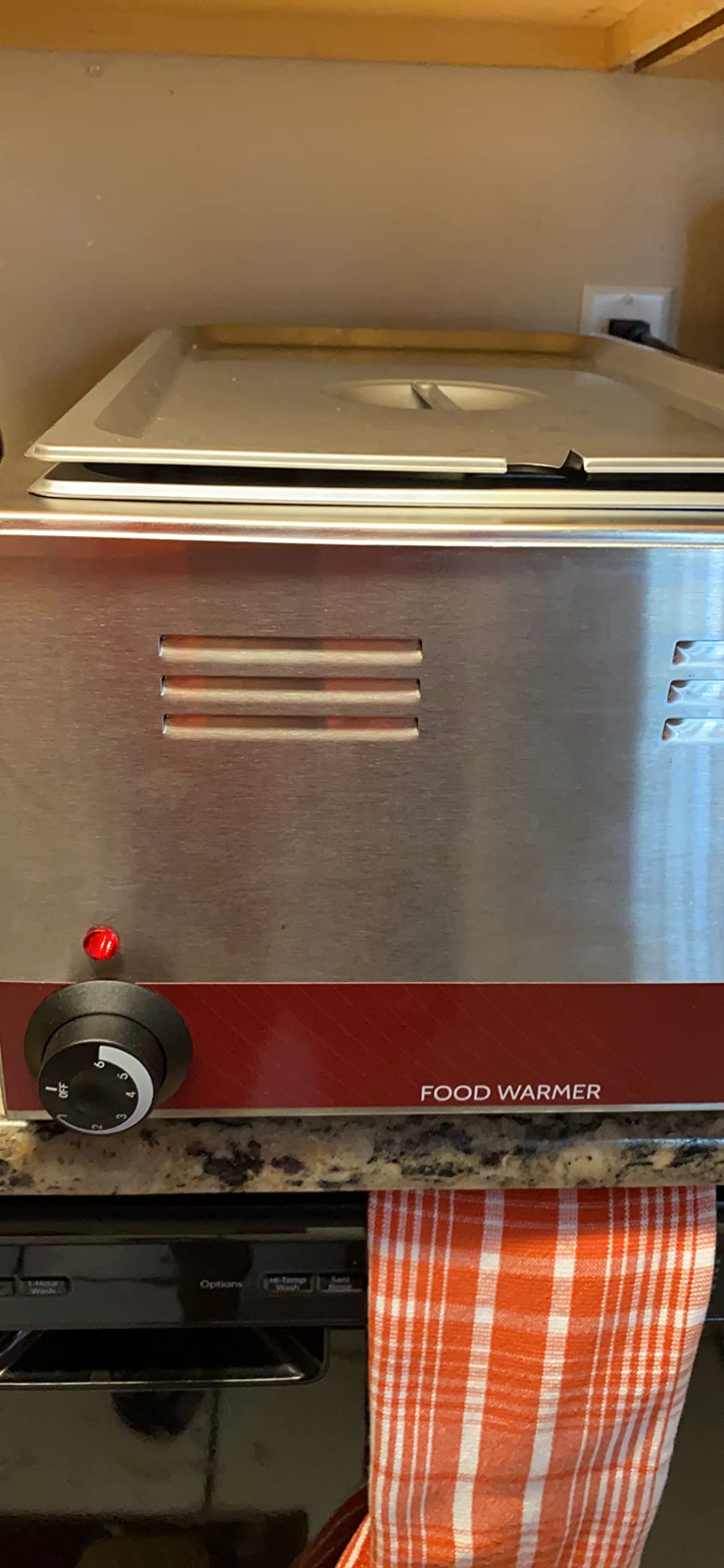 Kratos Commercial Electric Countertop Food Warmer Fits 12