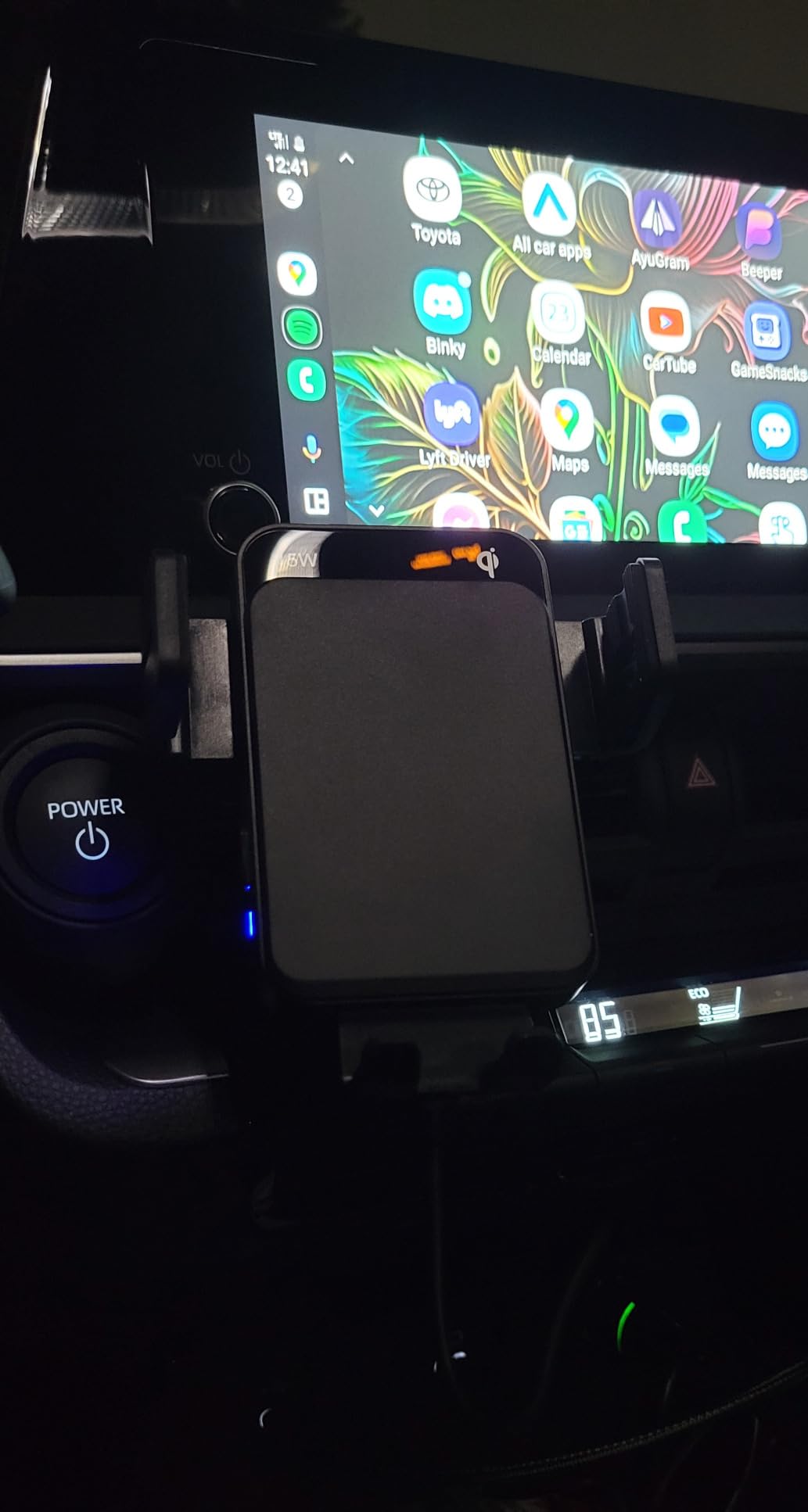 Wireless Car Charger, MOKPR Auto-Clamping Car Mount 15W/10W/7.5W Fast Charging Air Vent Car Phone Mount Compatible with iPhone 15/14/13/13 Pro/12 Pro Max/12 pro/12/11/10 Series, Samsung Galaxy Series | Car Phone Holder Compatible for iPhone 17/16/15/14/13/13 Pro/12 Pro Max/12 pro/12/11/10, Samsung Galaxy Series customer photo 2