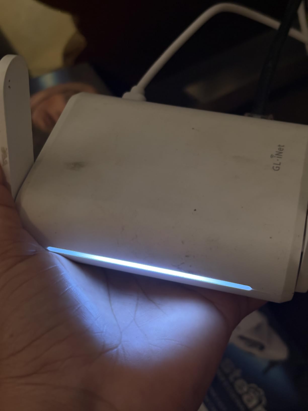 GL.iNet GL-SFT1200 Opal Travel Router, AC1200 Dual-Band Wi-Fi, OpenWrt with OpenVPN and WireGuard customer photo 1